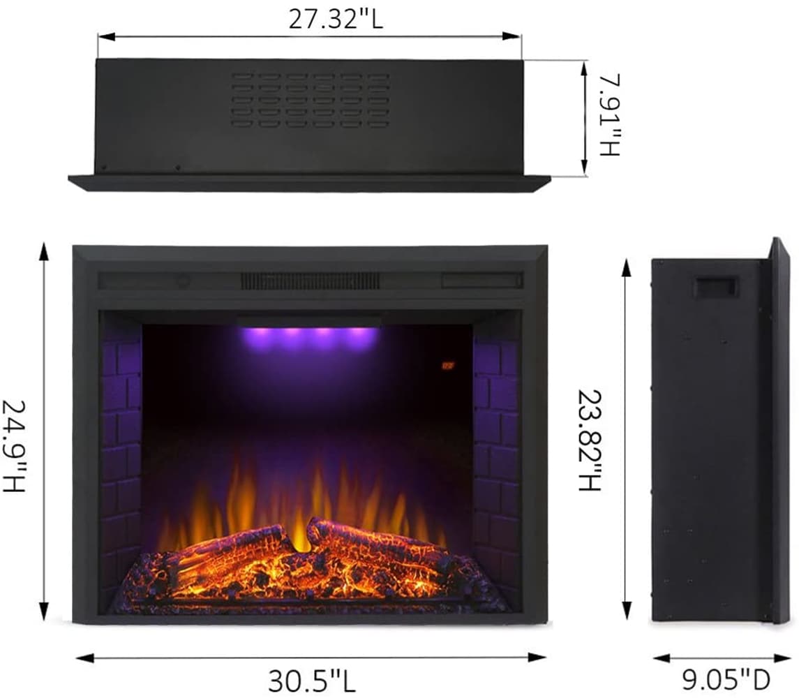 Clihome VL-EF28T Electric-Fireplaces - View #2