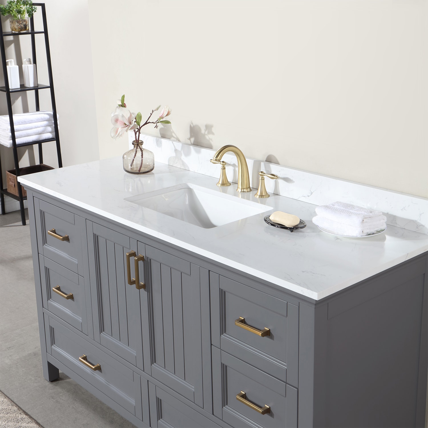 Altair 538060S-GR-AW-NM Bath-Vanity-Combo - View #3