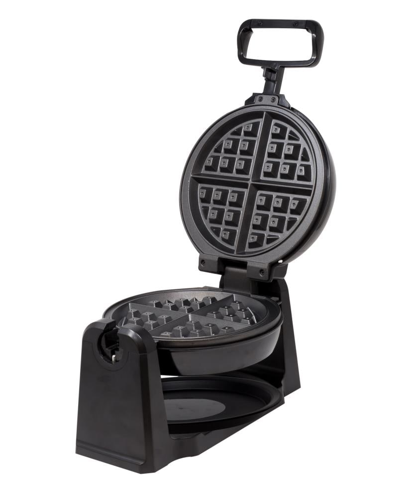 Kalorik WM 44185 BK Rotary Waffle Maker - Black Stainless Steel, Non ...