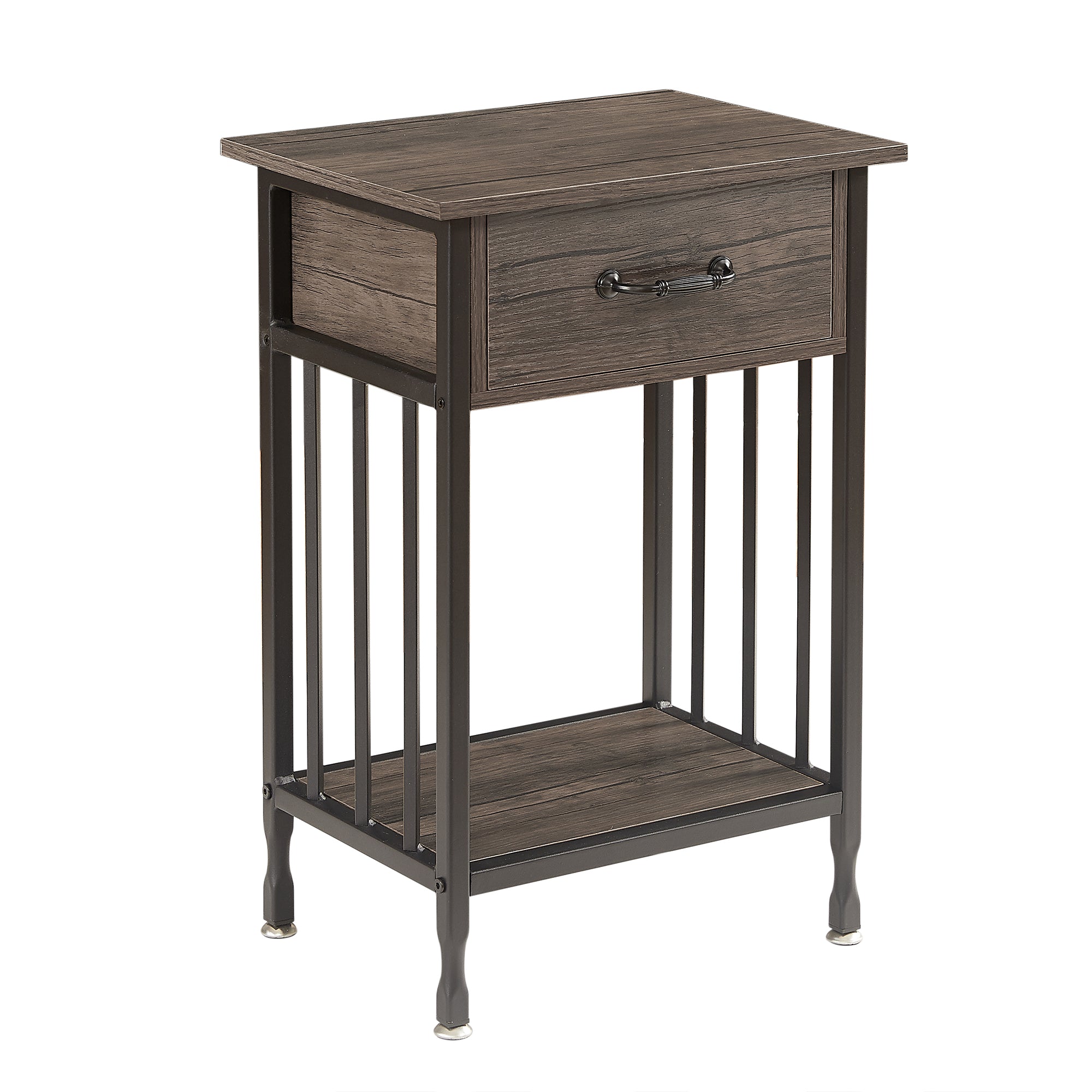 Vecelo LOE-MX-NS24-GRY nightstands - View #2