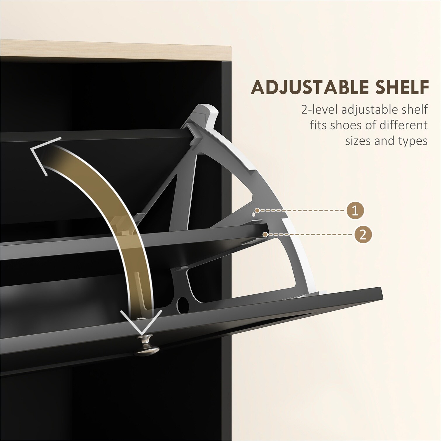 Watnature JSLWVYUBQ23Q Shoe-Racks - View #3