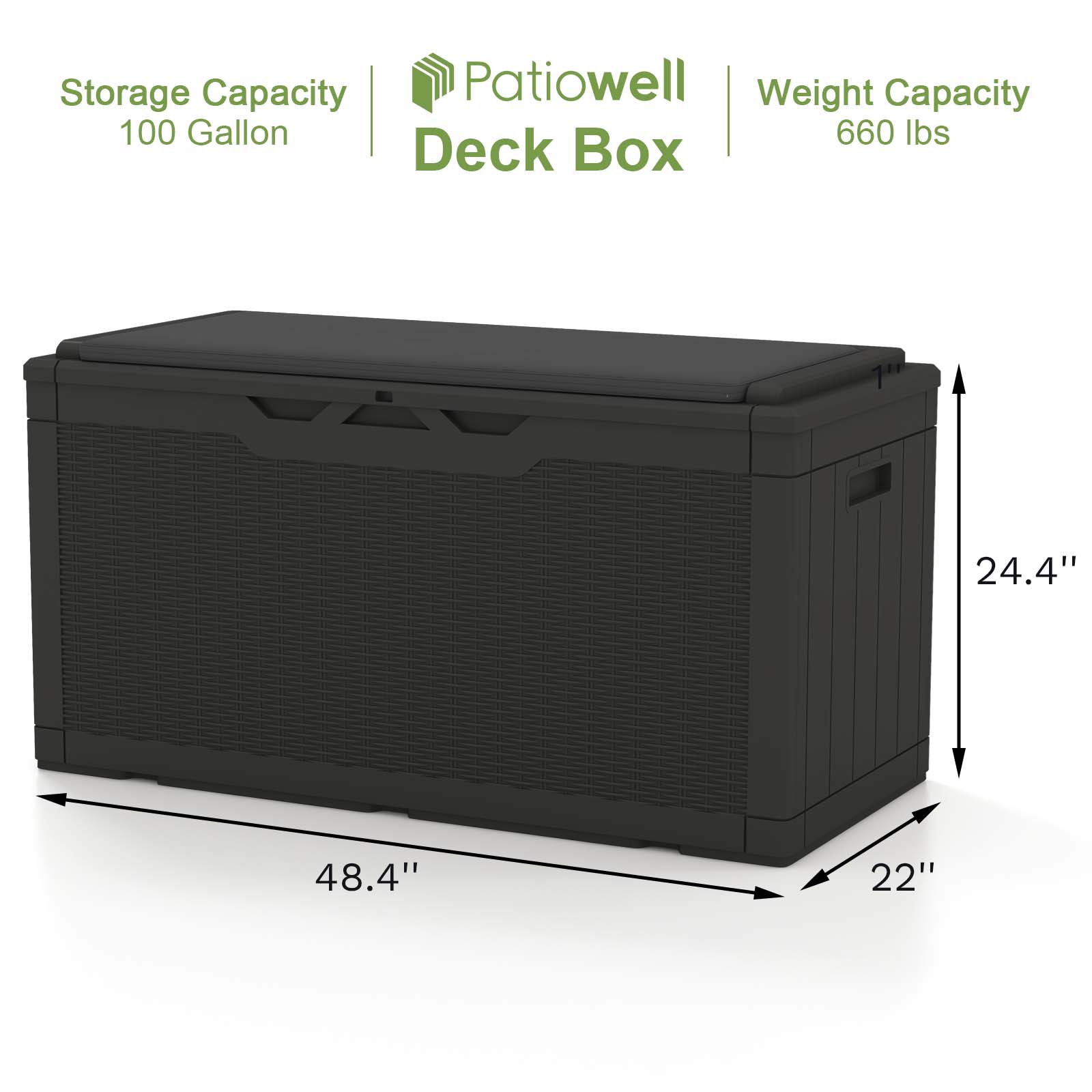 Patiowell WES-PA-0313A-0 Deck-Boxes - View #9