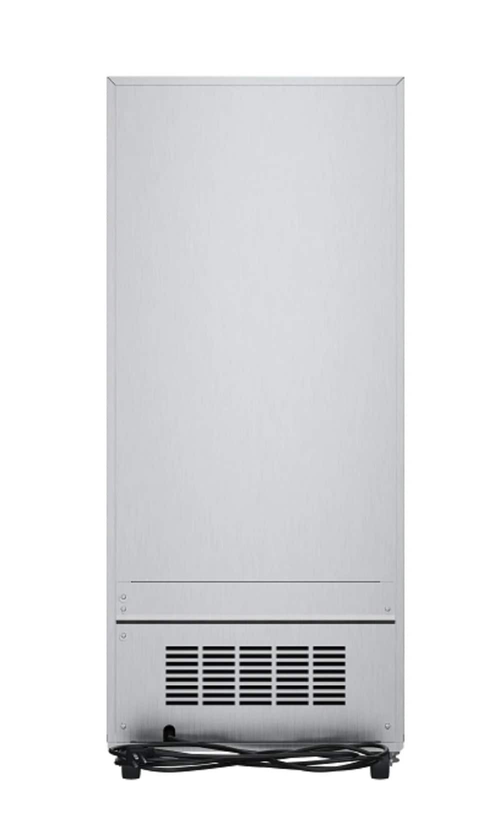 15" Stainless Steel Outdoor Compact Refrigerator with LED Lighting