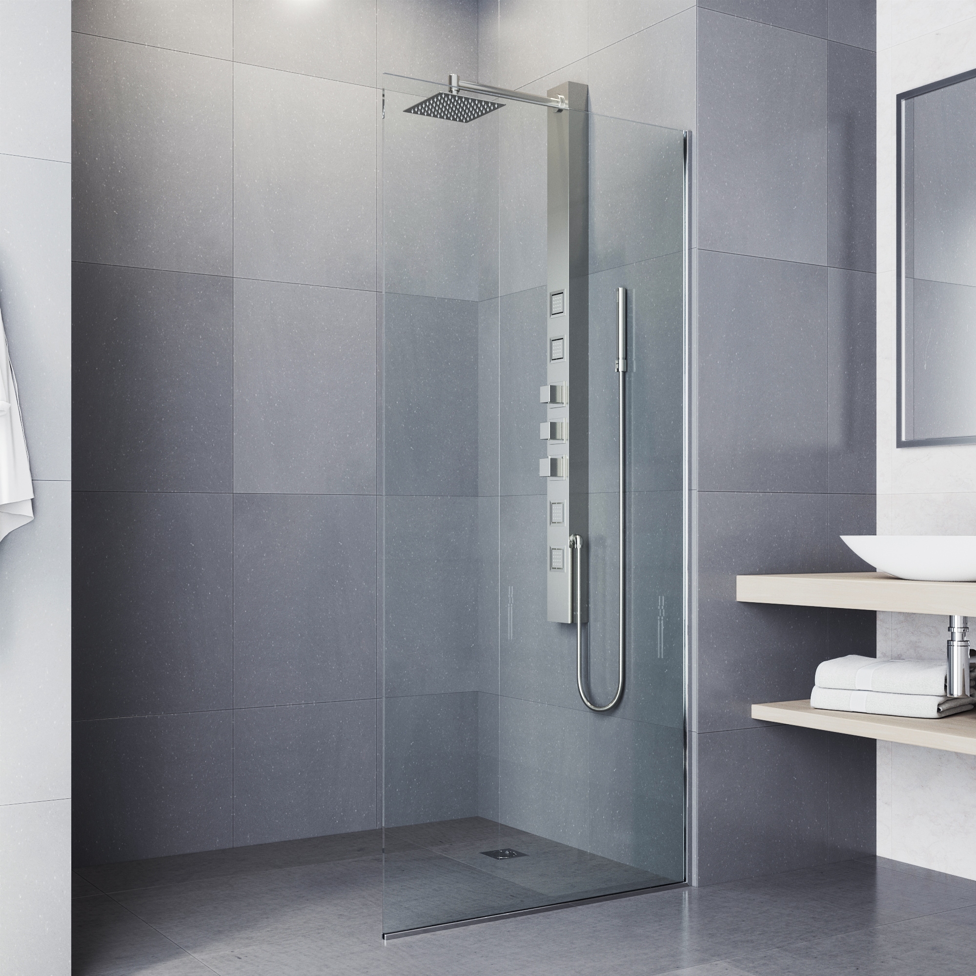 VIGO VG08017ST Showerhead-Bar-Panels - View #9
