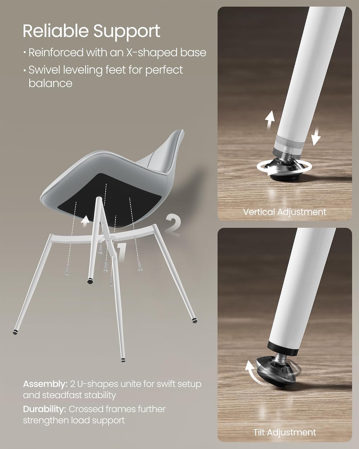 SONGMICS HOME LDC140G02 Dining-Chairs - View #5