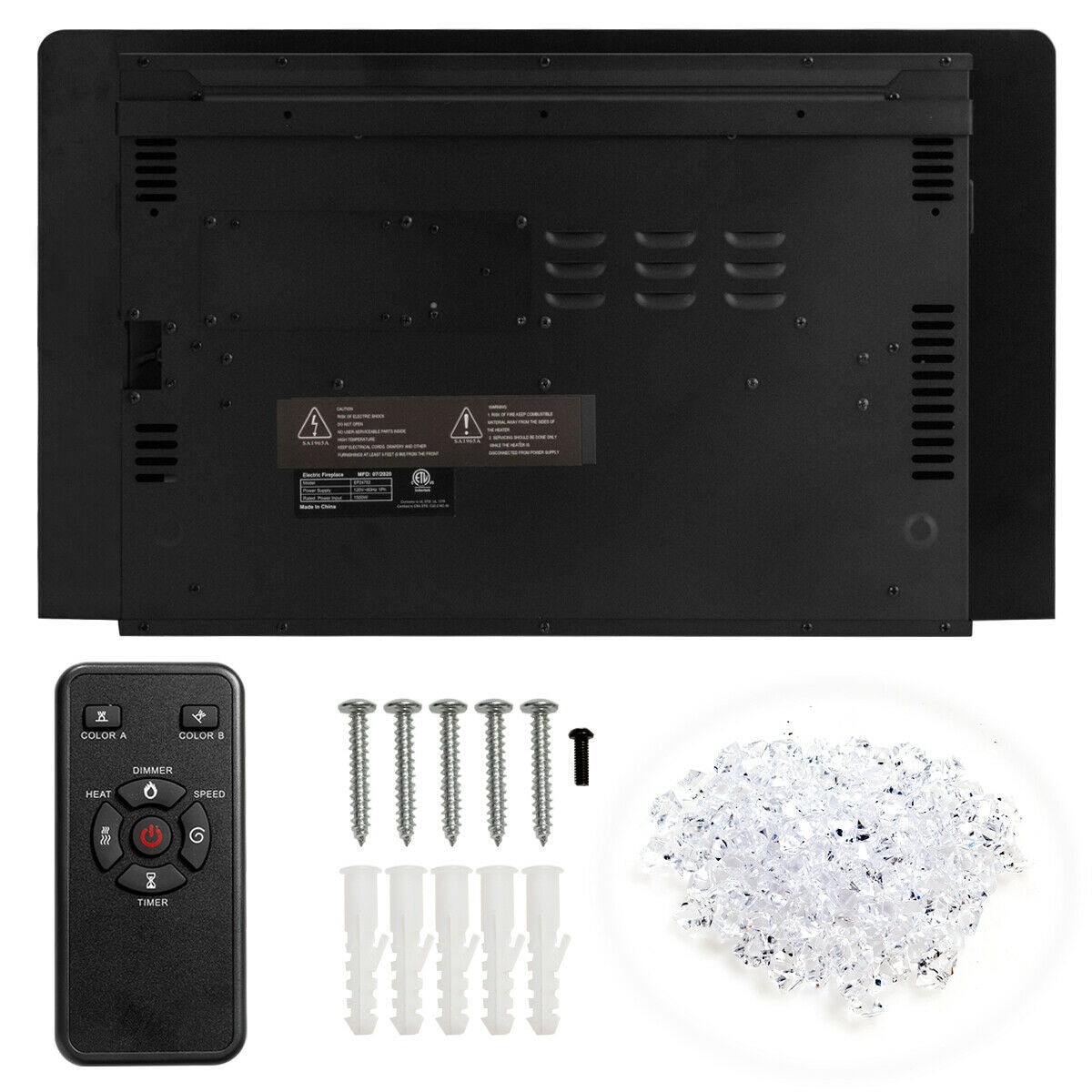 Forclover ALHY-FP02 Electric-Fireplaces - View #7