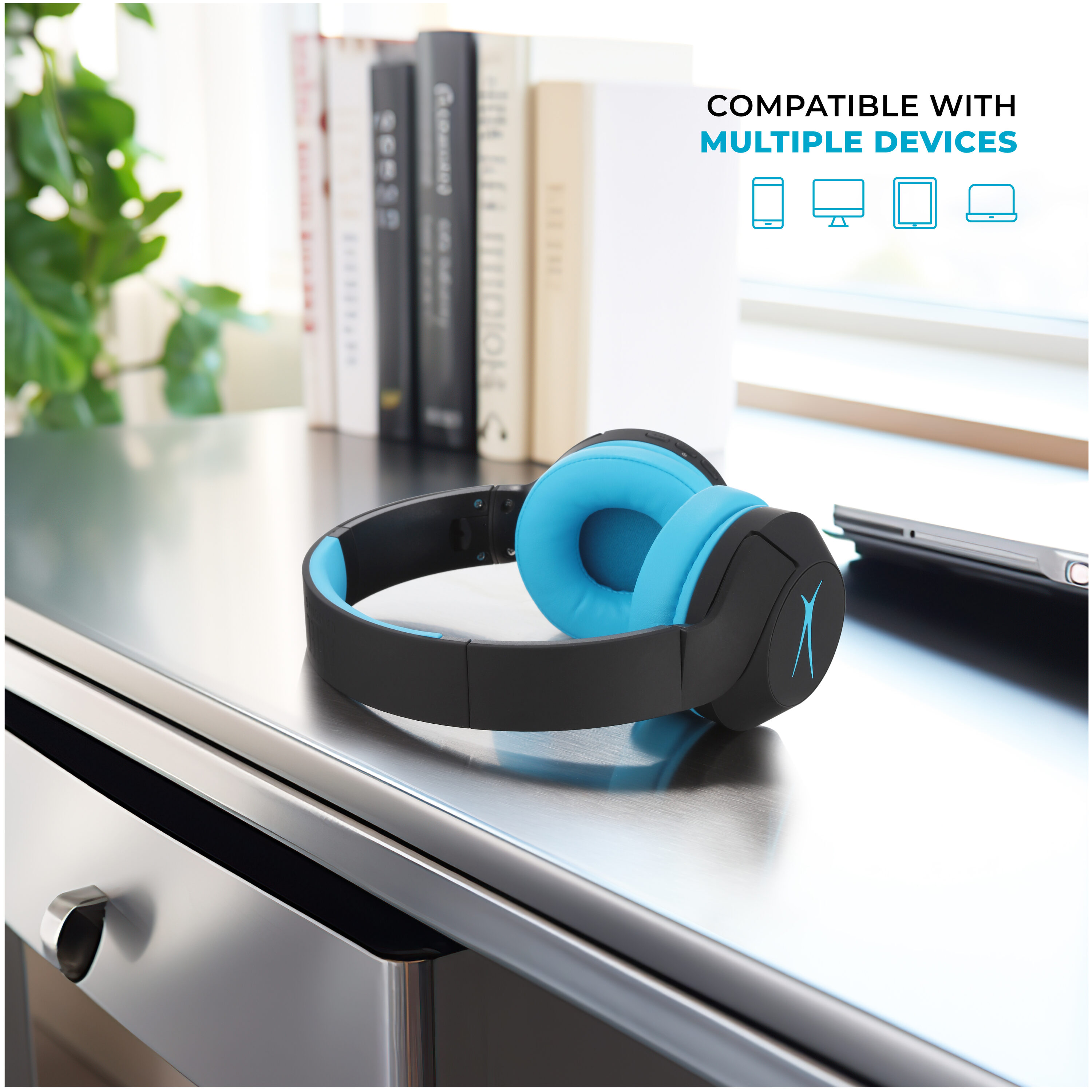 Altec Lansing MZX4500-BOBLU headphones - View #6