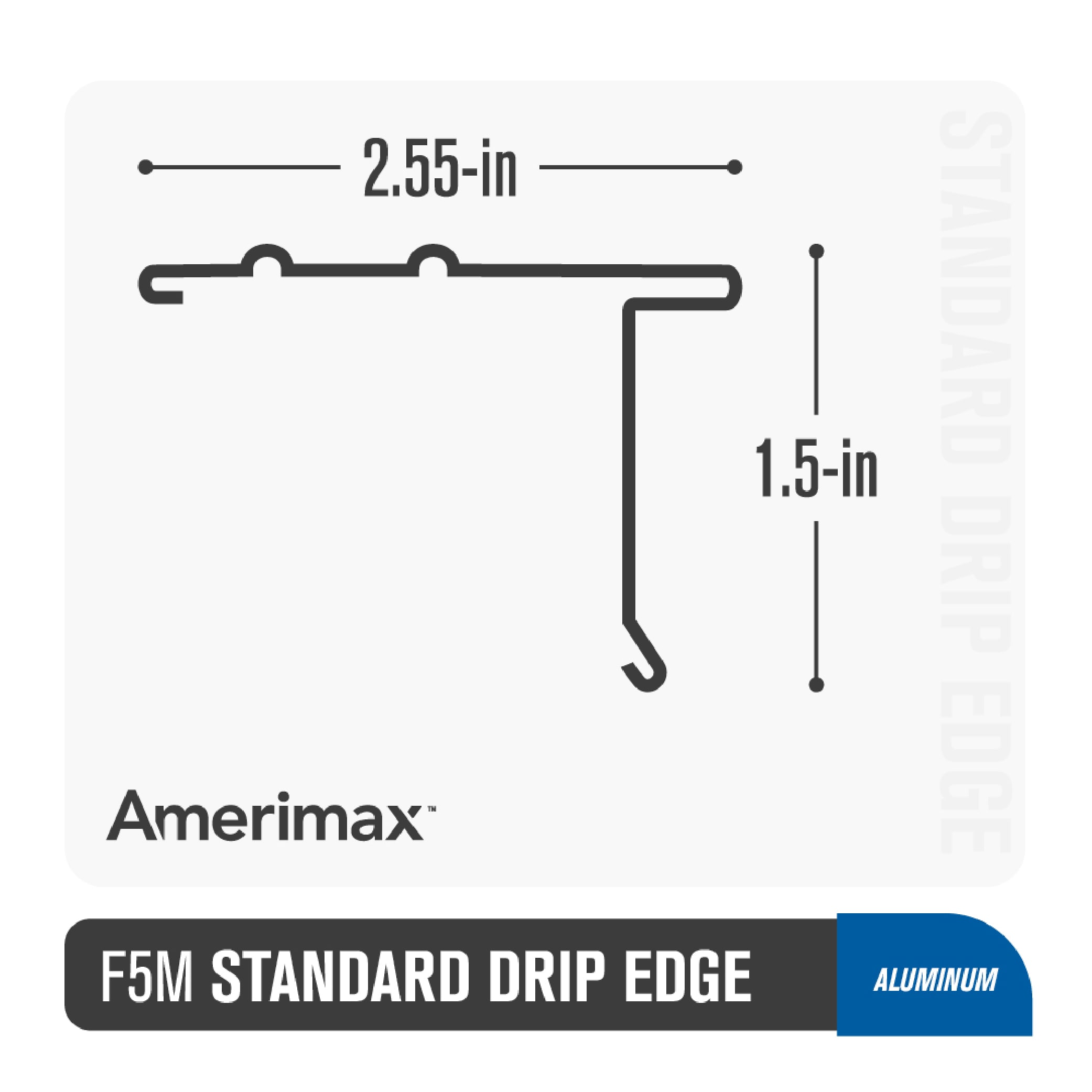 Amerimax 5504535120 Drip-Edges - View #4