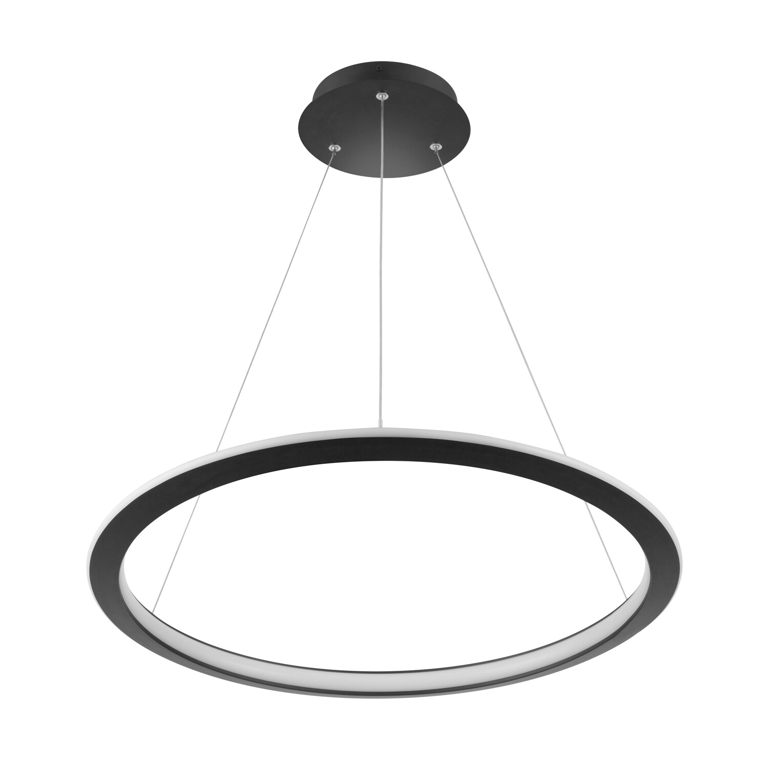 LED Crystal Ring Chandelier Pendant Light Lamp Ceiling Fixture Home Oval Shape 