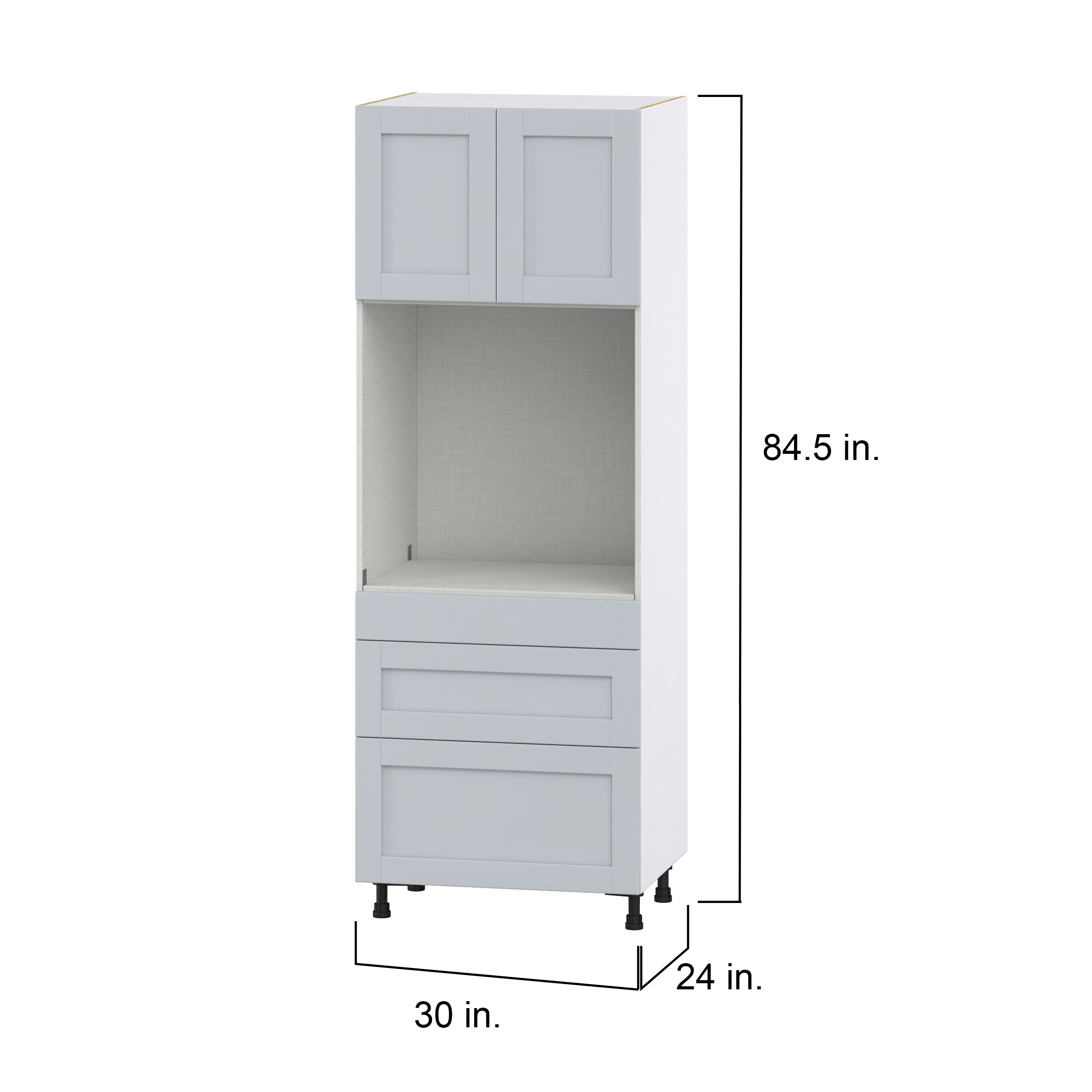 Hugo&Borg DSTO3D3084.5-CH Cabinets-Kitchen - View #4