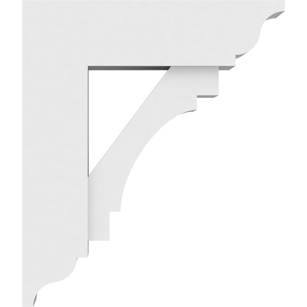 Ekena Millwork BKTP03X12X14MRC01 Exterior-Brackets-Braces - View #3