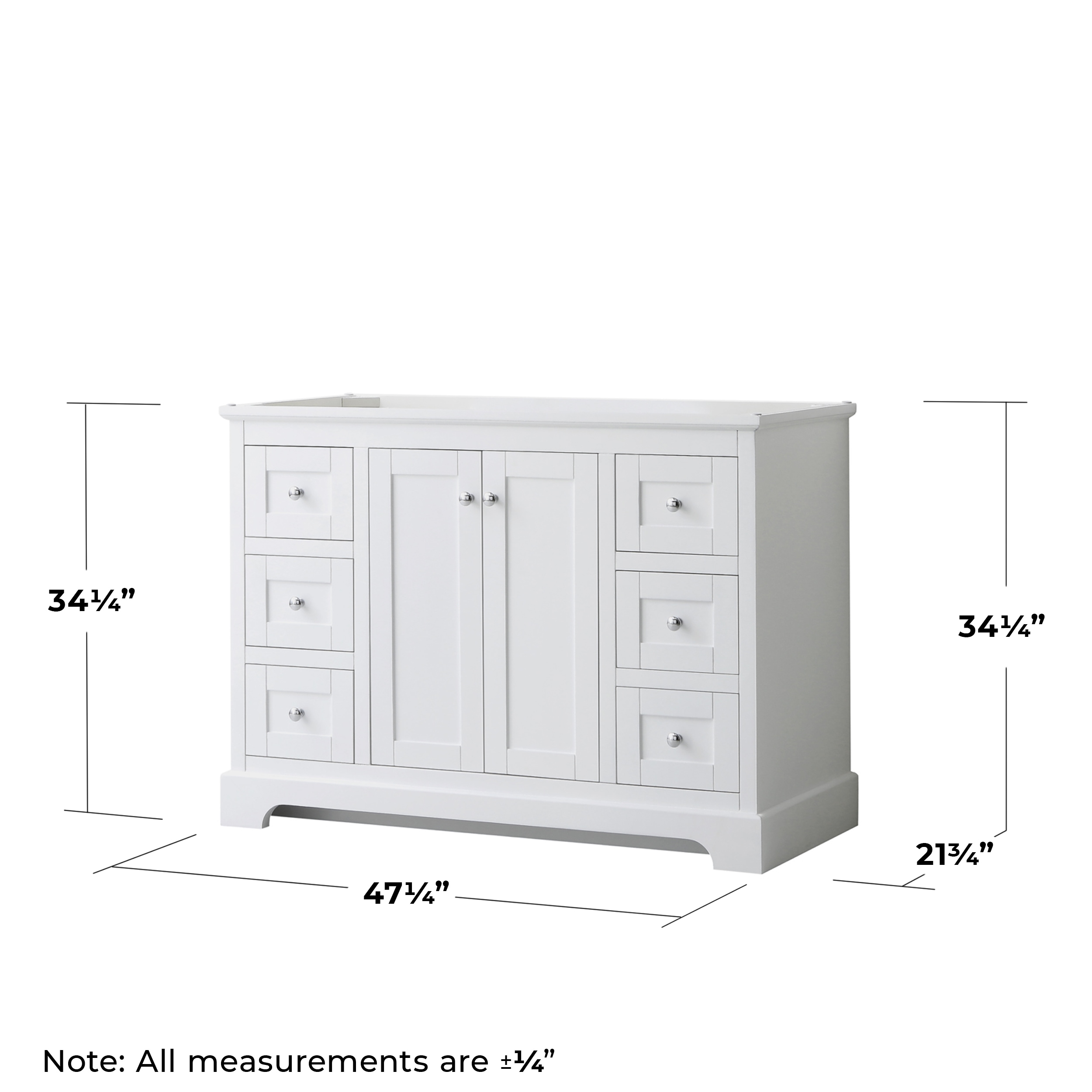 Wyndham Collection WCV232348SWHCXSXXMXX vanities - View #3