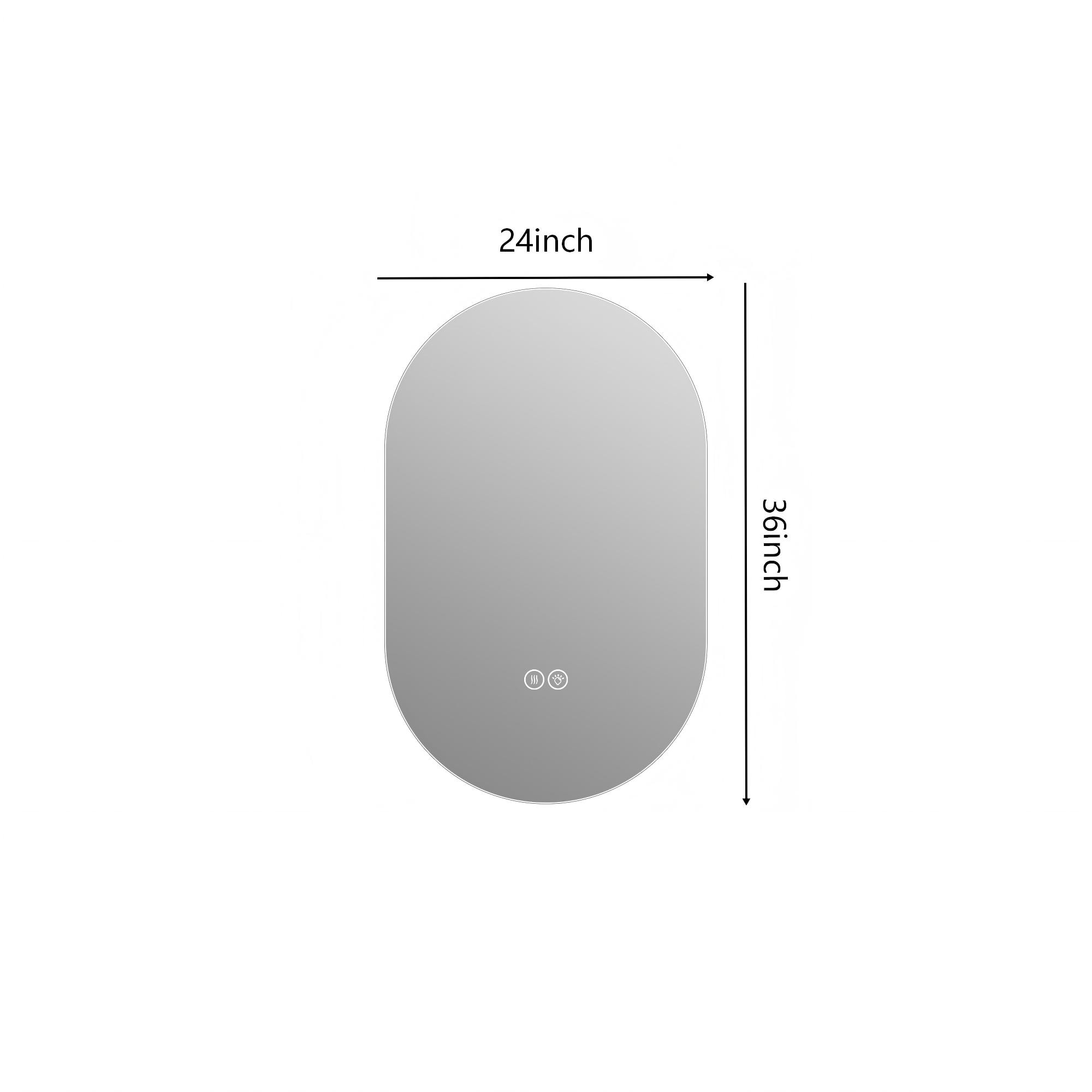 Huluwat DJ-9P465770 Framed-Bath-Mirrors - View #4