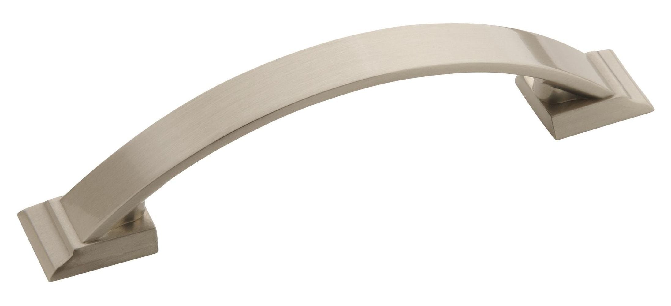 Amerock 5BX29355G10 Candler 3-3/4-in , 96mm Center to Center Satin Nickel Arch Handle 5 -Pack