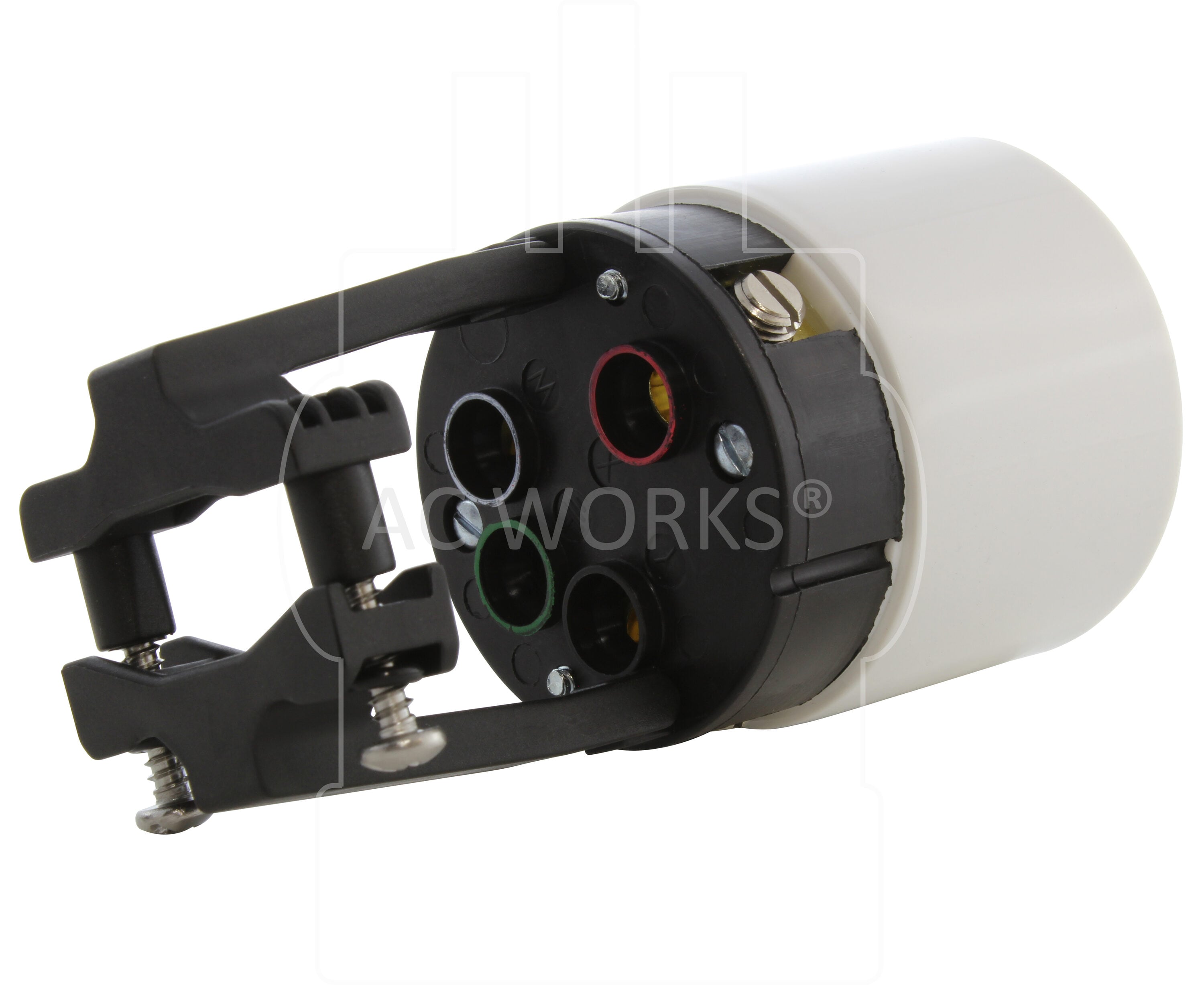 AC WORKS CS6365-G 50-Amp 125/250 -Volt NEMA 4-wire grounding Heavy-duty ...