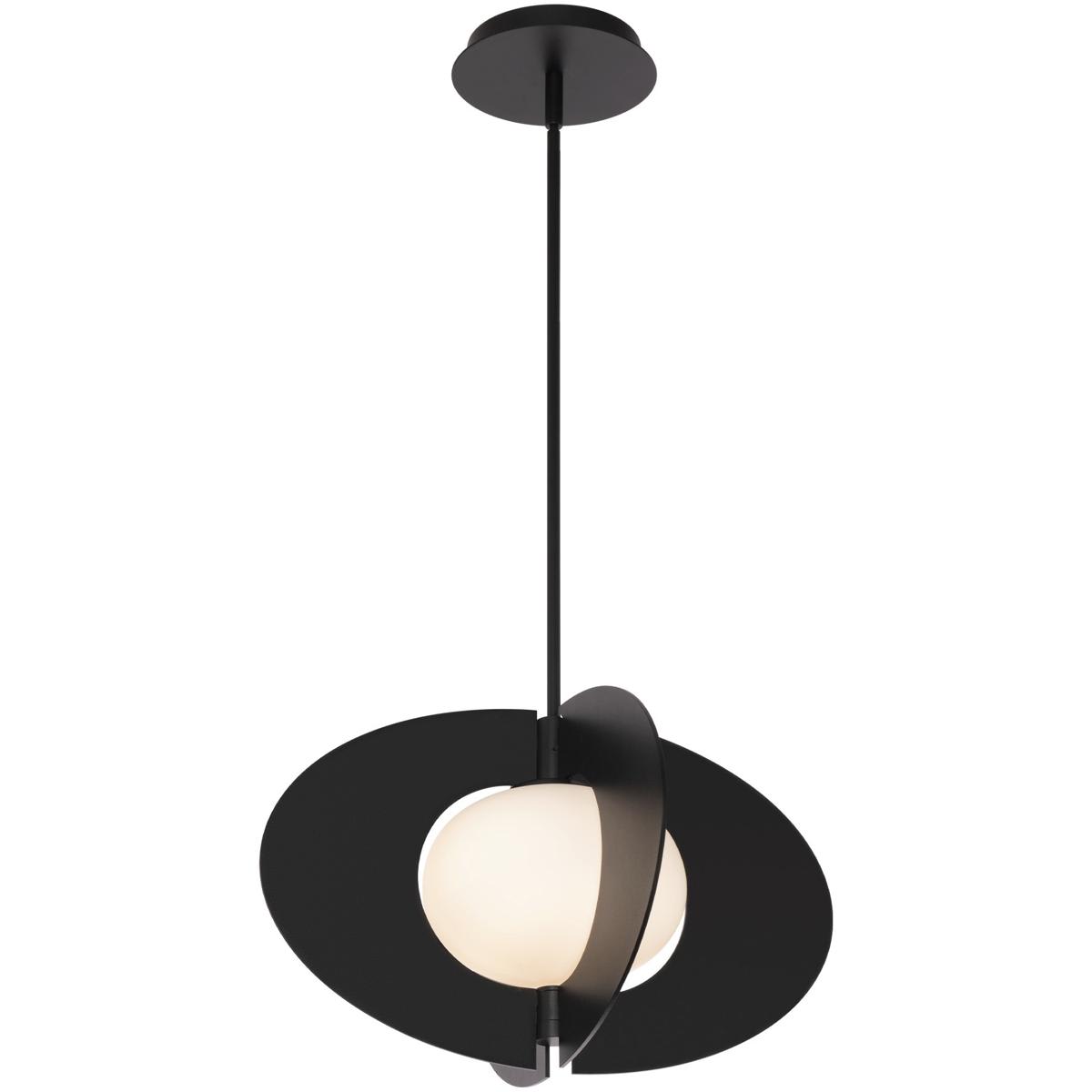 Modern Forms  PD-94316-BK Echelon 1 Light 16 inch Black Pendant Ceiling Light