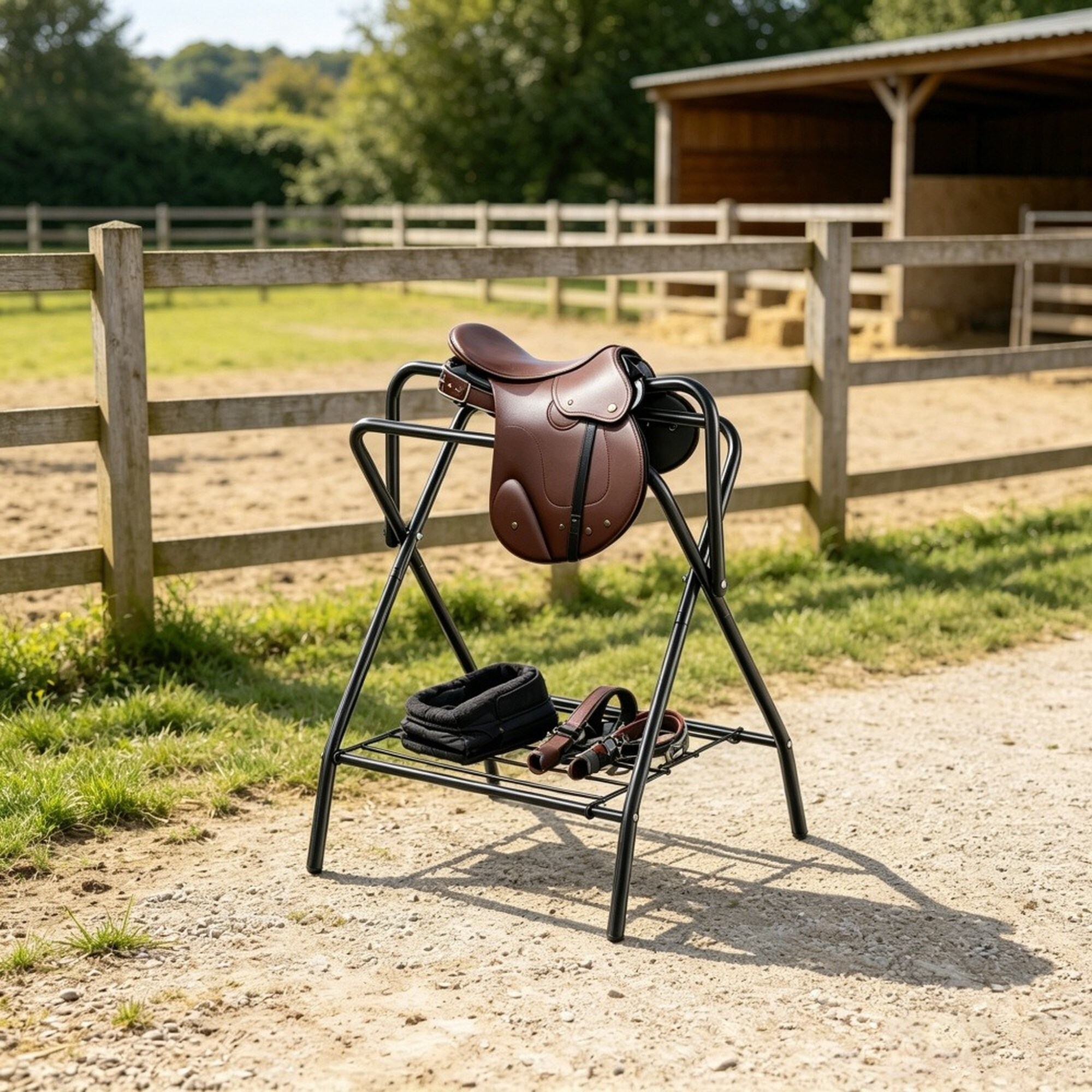 Angel Sar L2MJA526HSA01 Horse-Stalls - View #5