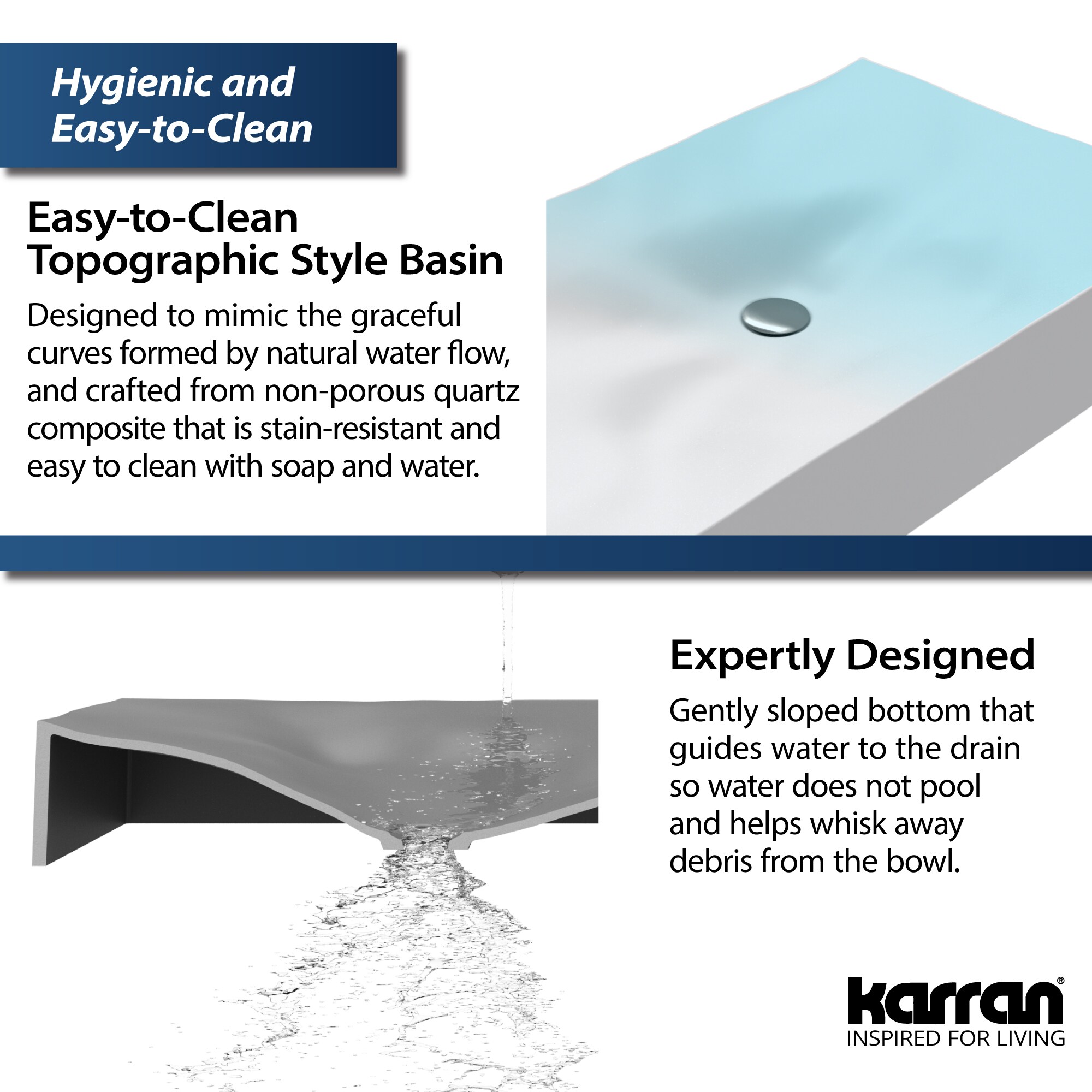 Karran SQS300GR Bath-Sink - View #6