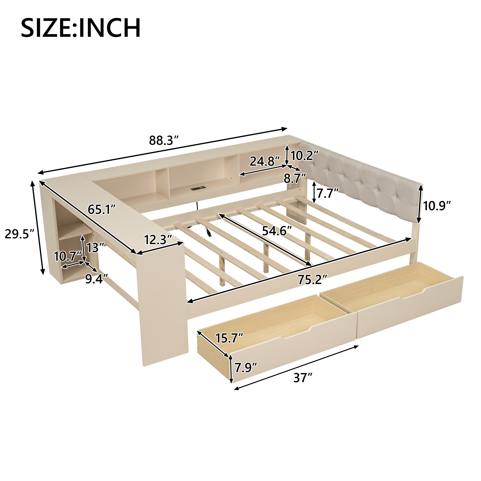 ModernLuxe L-GX002108AAC beds - View #4