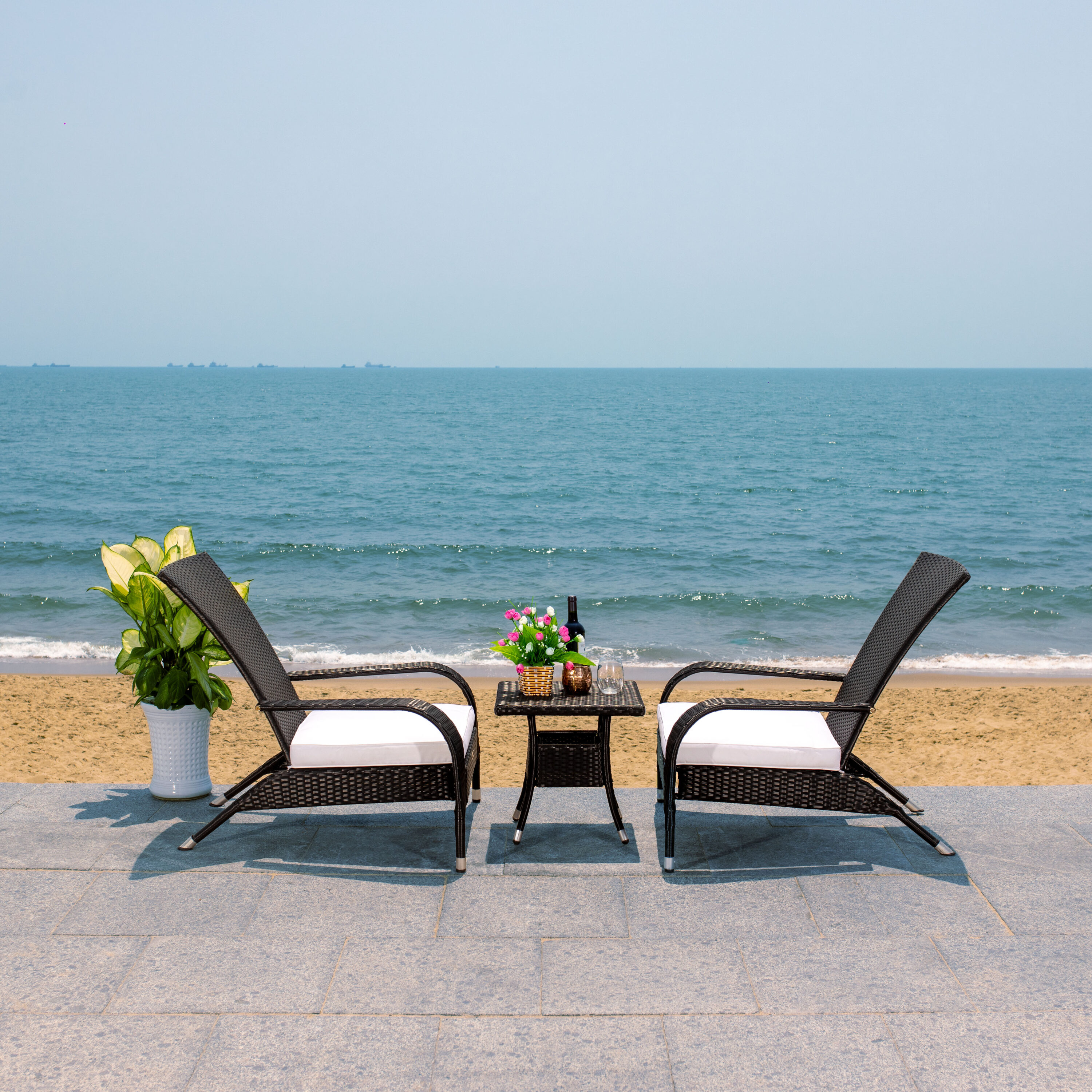 Safavieh PAT7719A Patio-Conversation-Sets - View #10