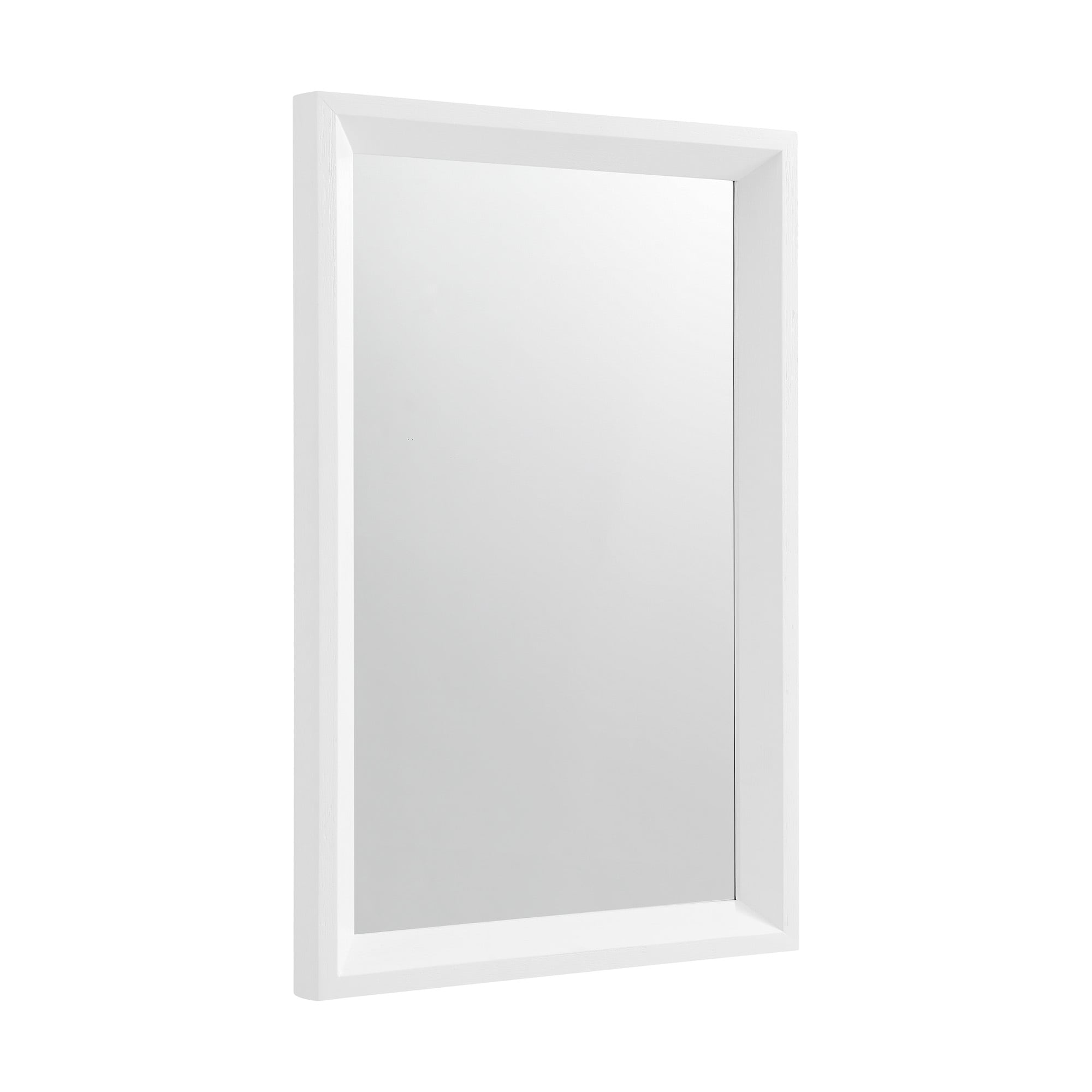 Greentouch Home Knowell 22 In X 30 In Bathroom Vanity Mirror White Oak In The Bathroom Mirrors 7000