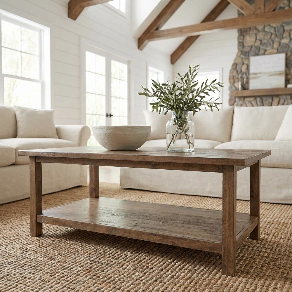 FurniFact BO3786048WHT Coffee-Tables - View #2