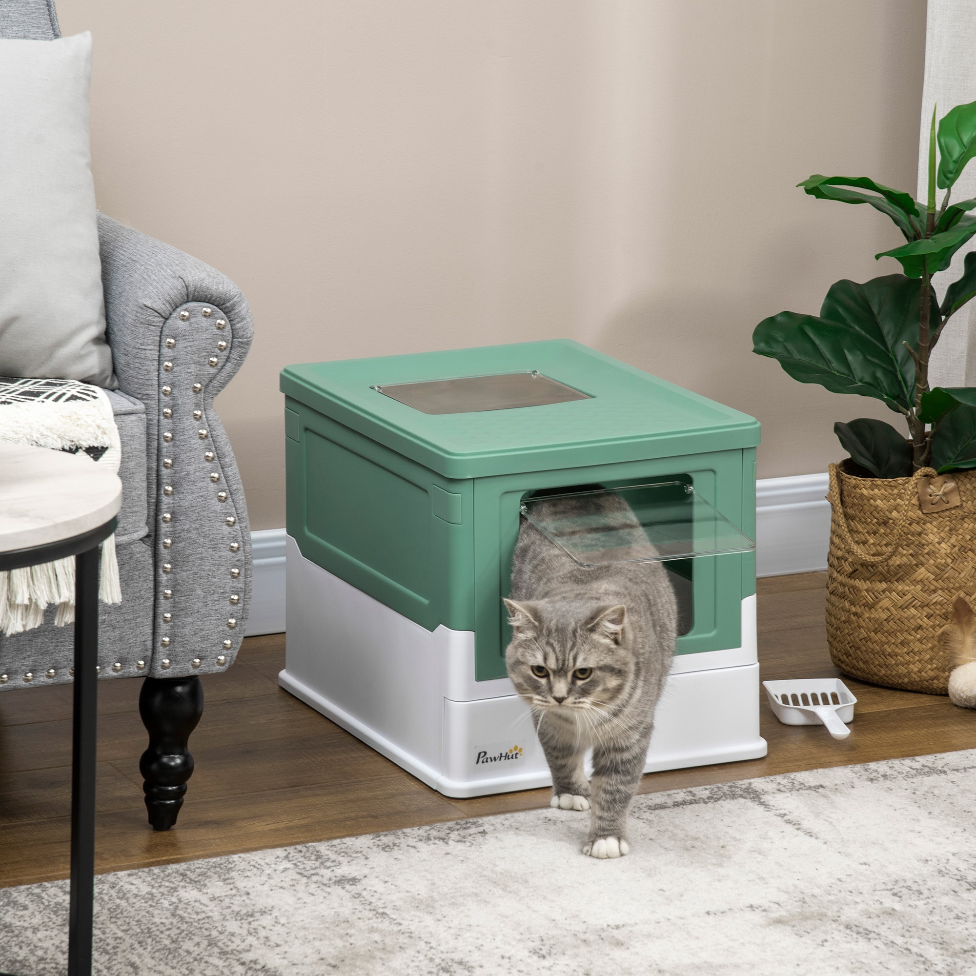 Tinyhomie LW-L-T10207236 Cat-Litter-Box - View #2