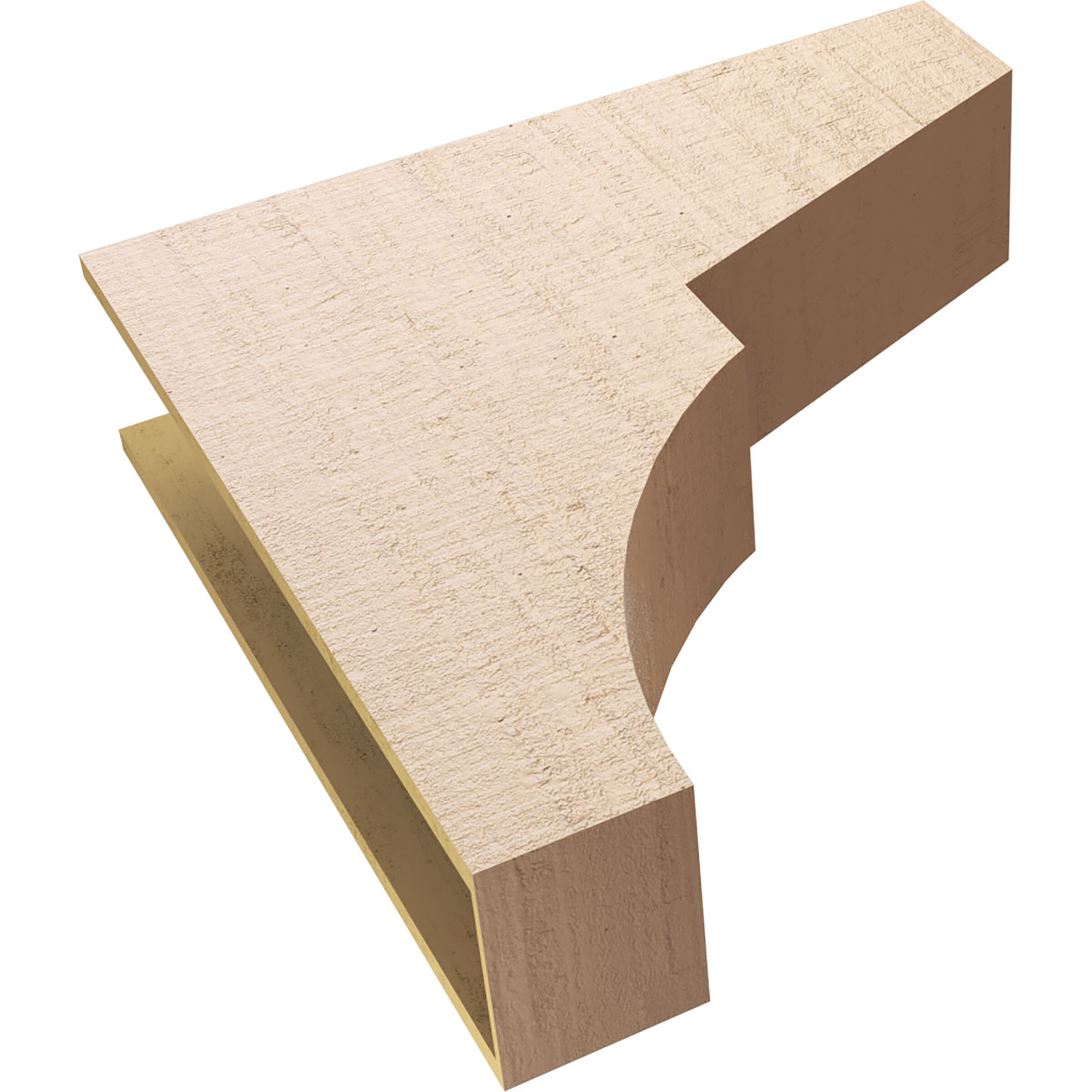 Ekena Millwork CORU09X36X36MONRCPR corbels - View #6