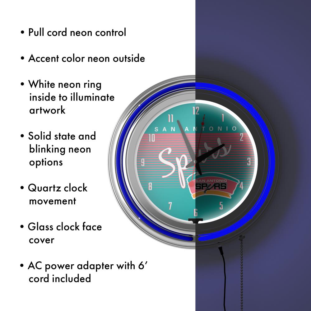 Trademark Gameroom NBA1400HC-SAS Indoor-Outdoor-Clocks - View #3
