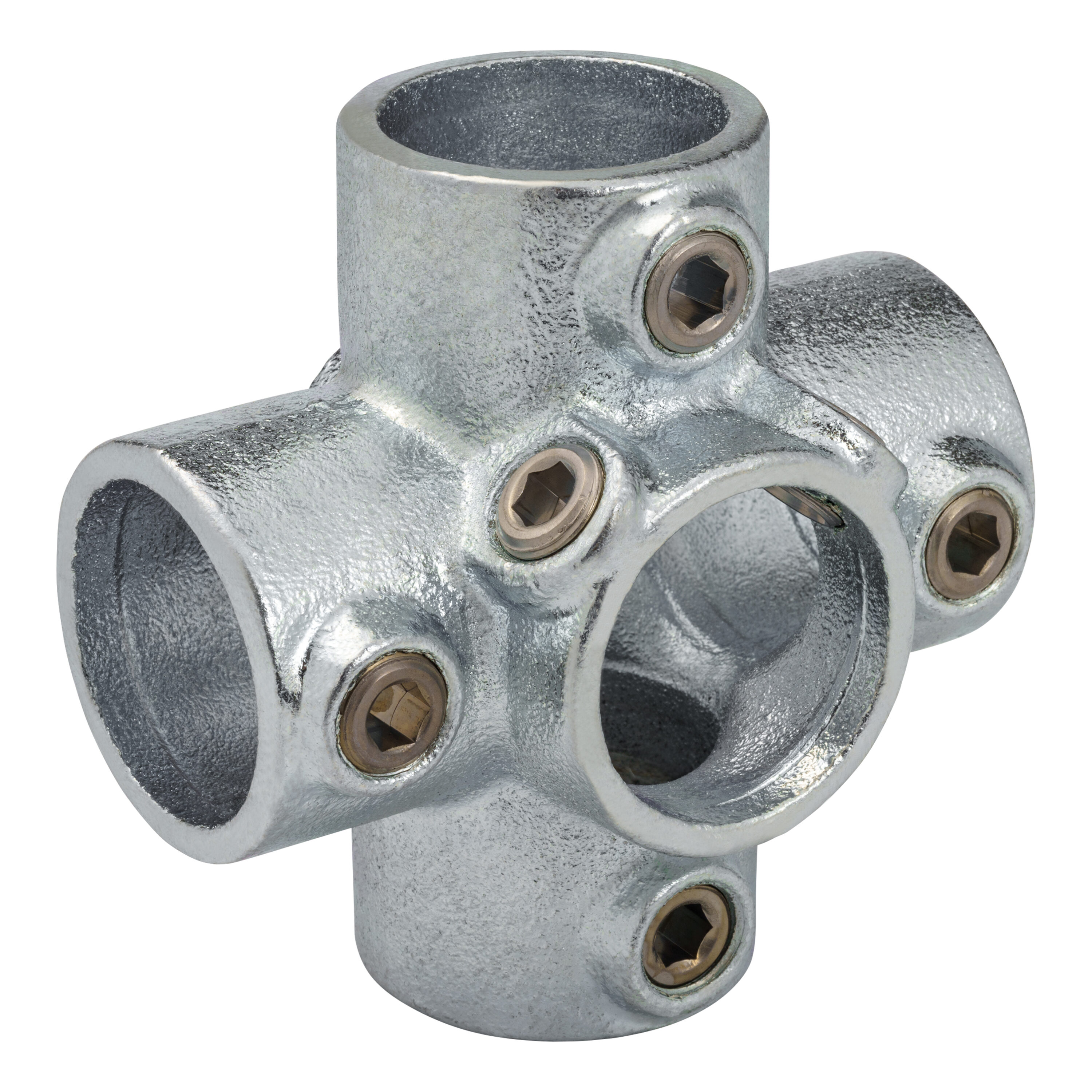 SteelTek 675-806HC  1-1/4-in Galvanized Four Socket Cross