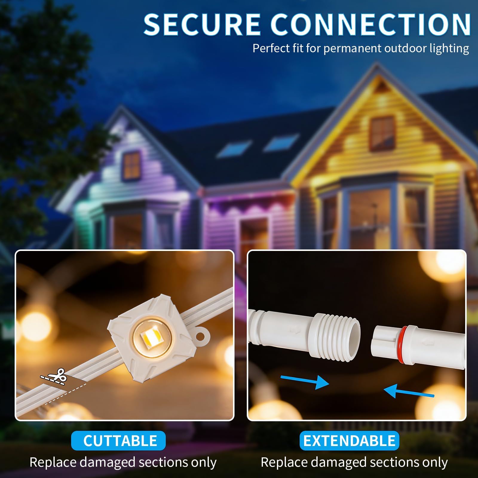 Justincity LJT0705J041 Landscape-Lighting-Cable-Connectors - View #4