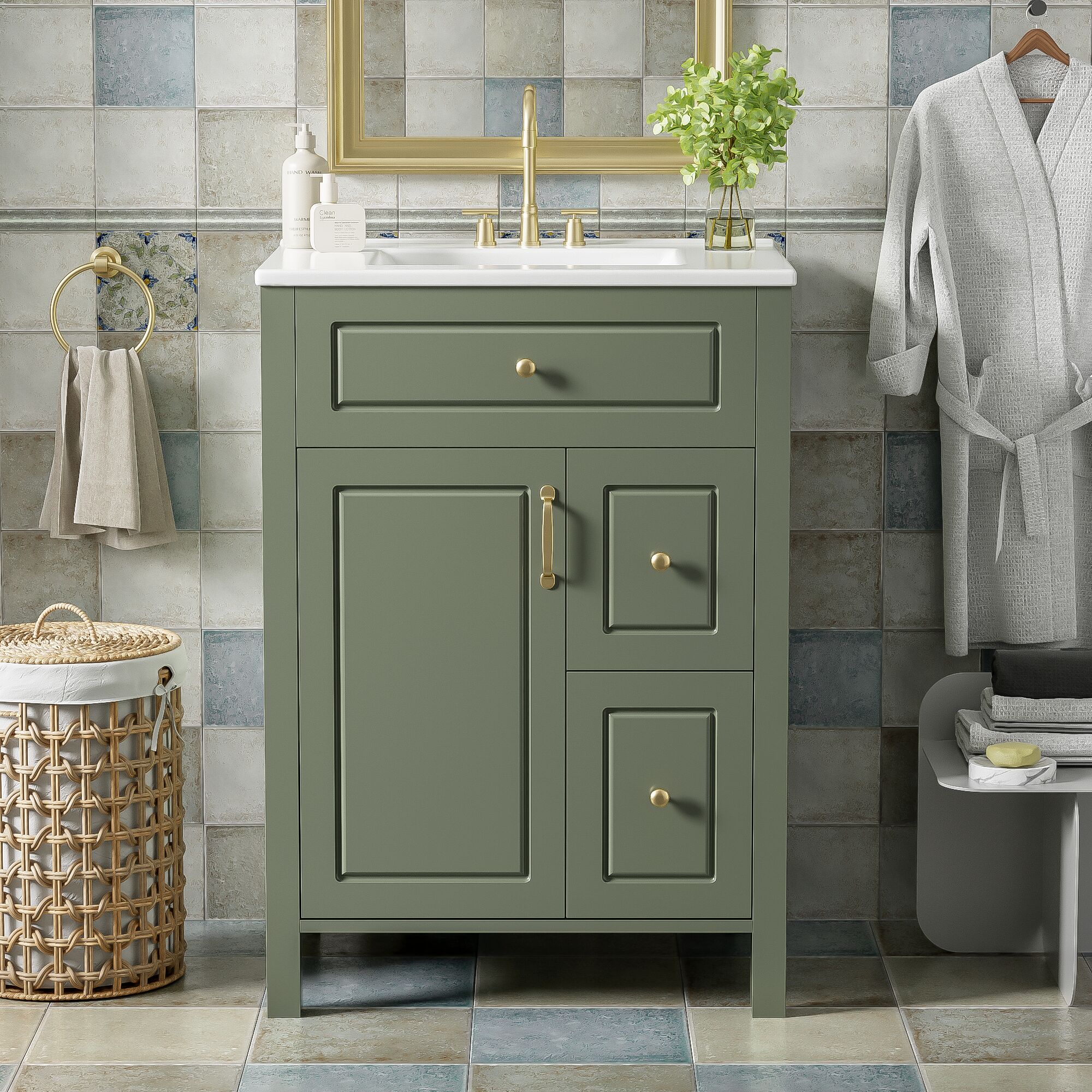 LOVMOR SF-M-N729P192078F Bath-Vanity-Combo - View #3