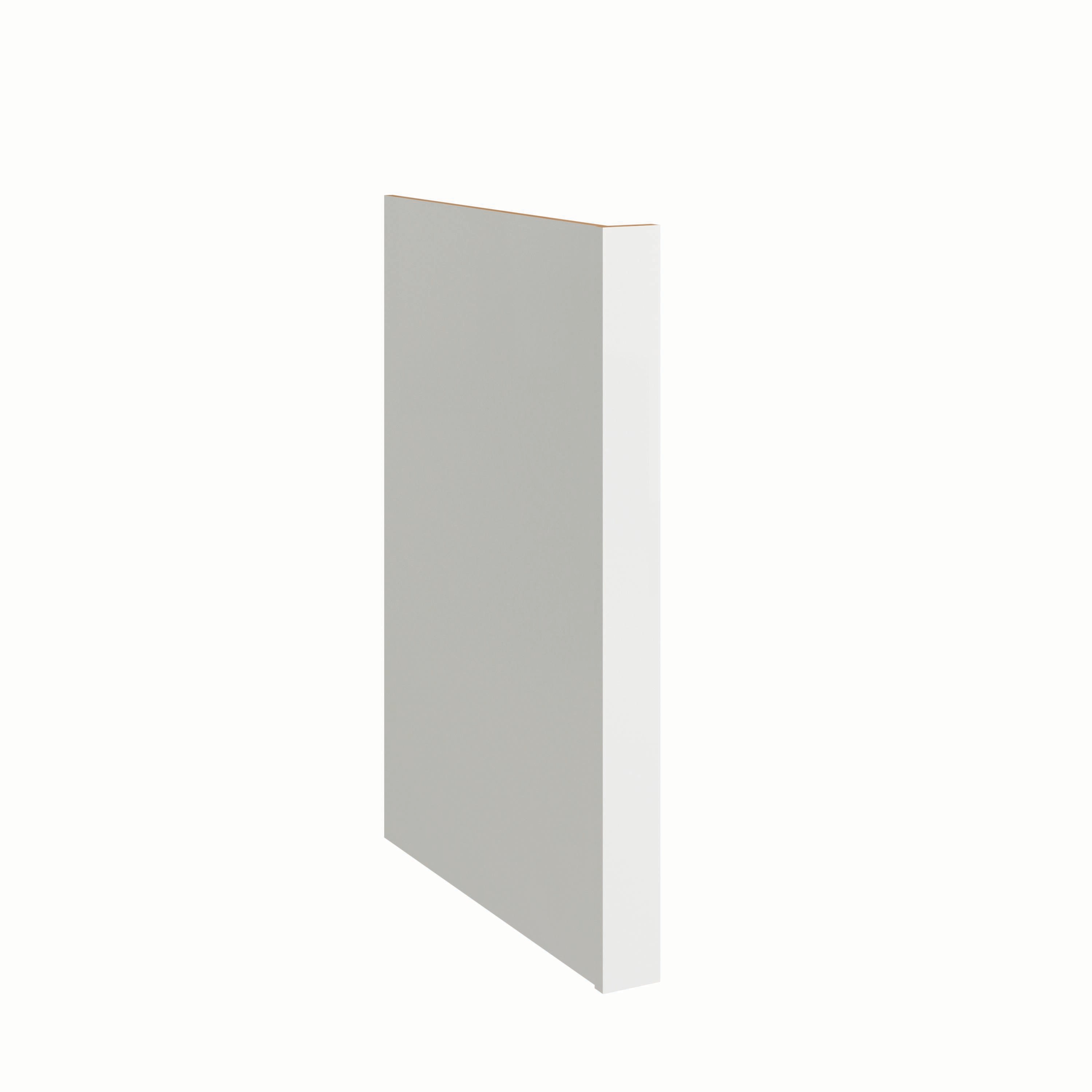 Project Source BEP3W 3-in W x 34.5-in H x 24-in D White Base Fully assembled Cabinet