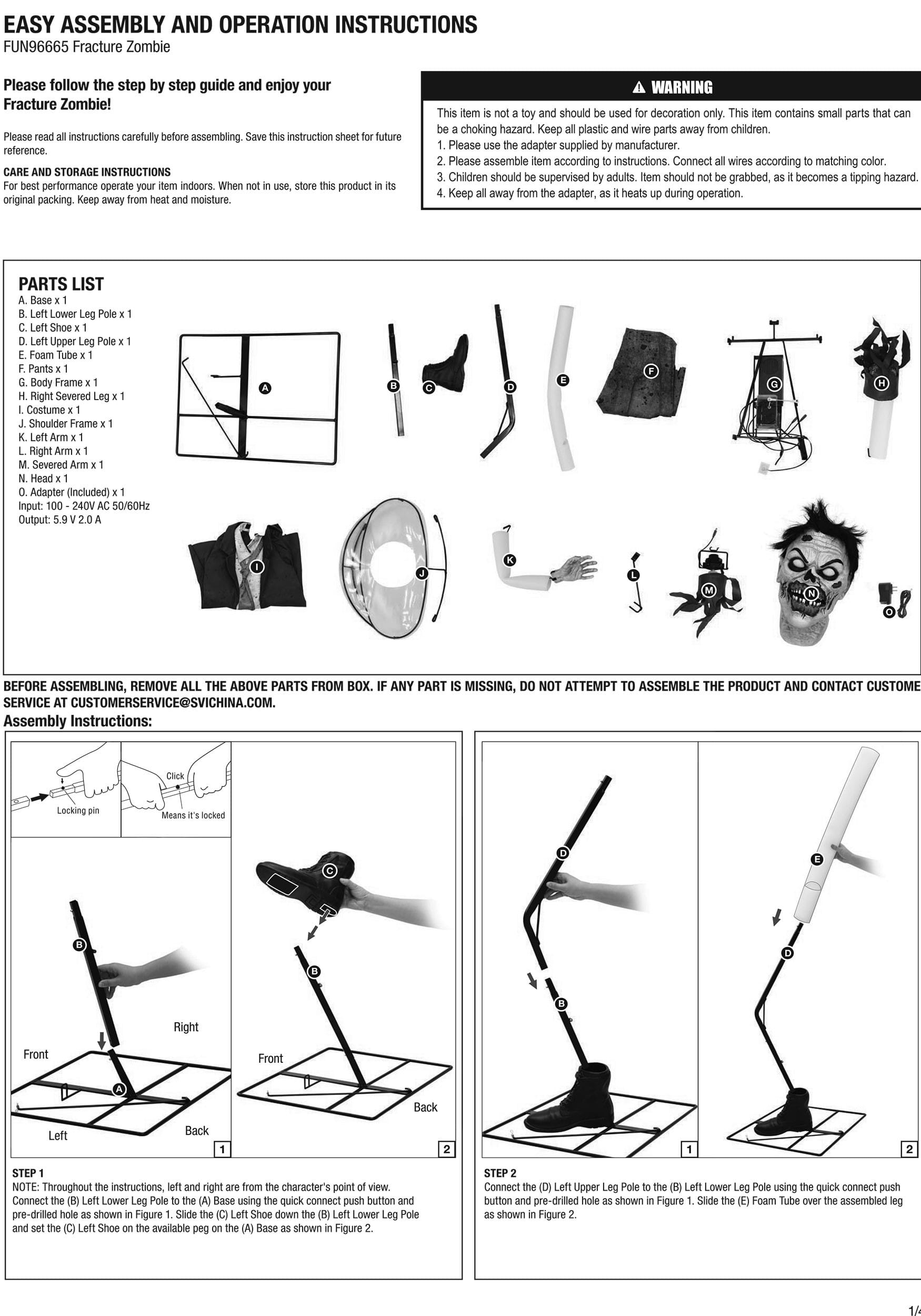 HalloweenCostumes.com FUN96665-ST Outdoor-Halloween-Decor - View #8