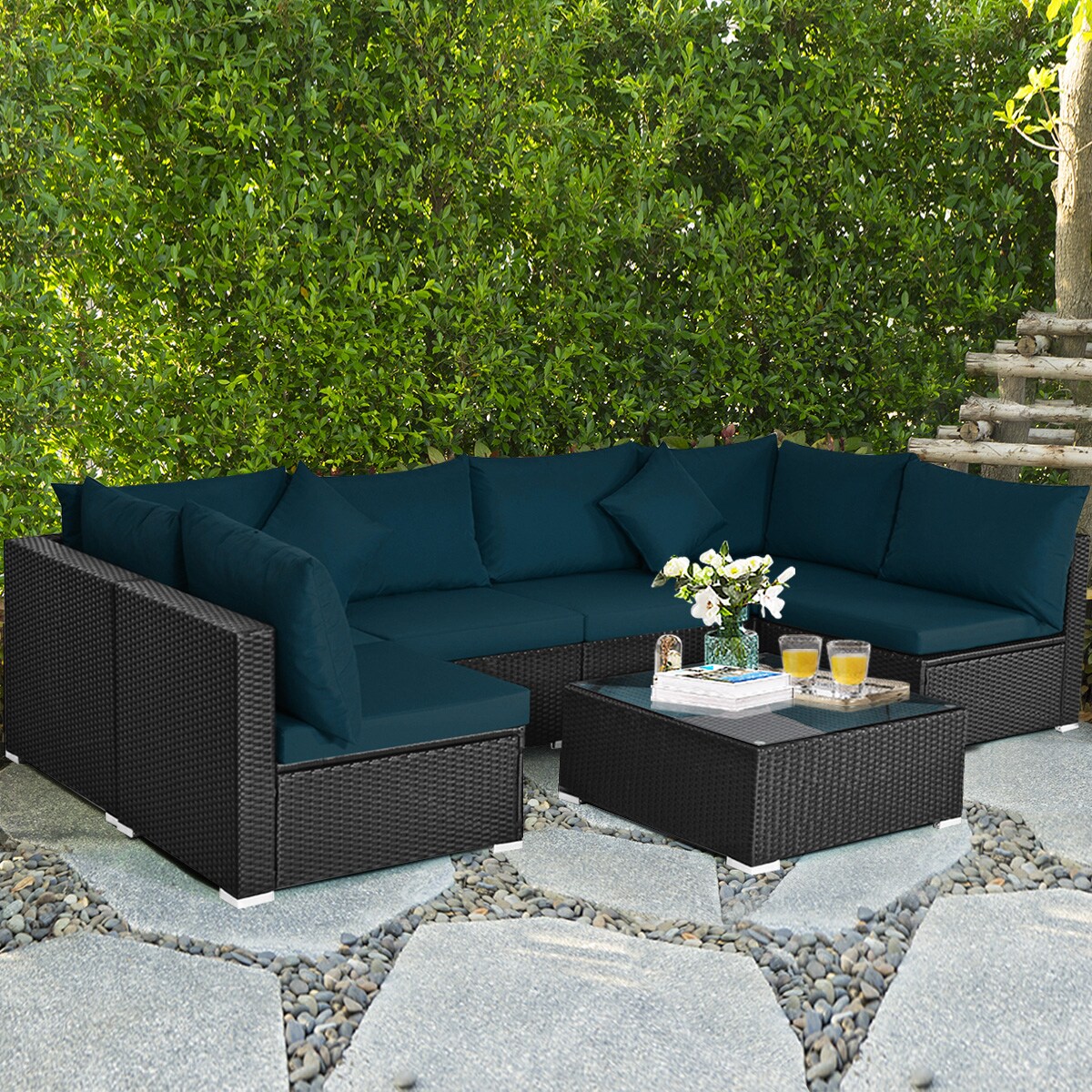 LIVIZA OUJ70659PB-X Patio-Sofas-Daybeds - View #8