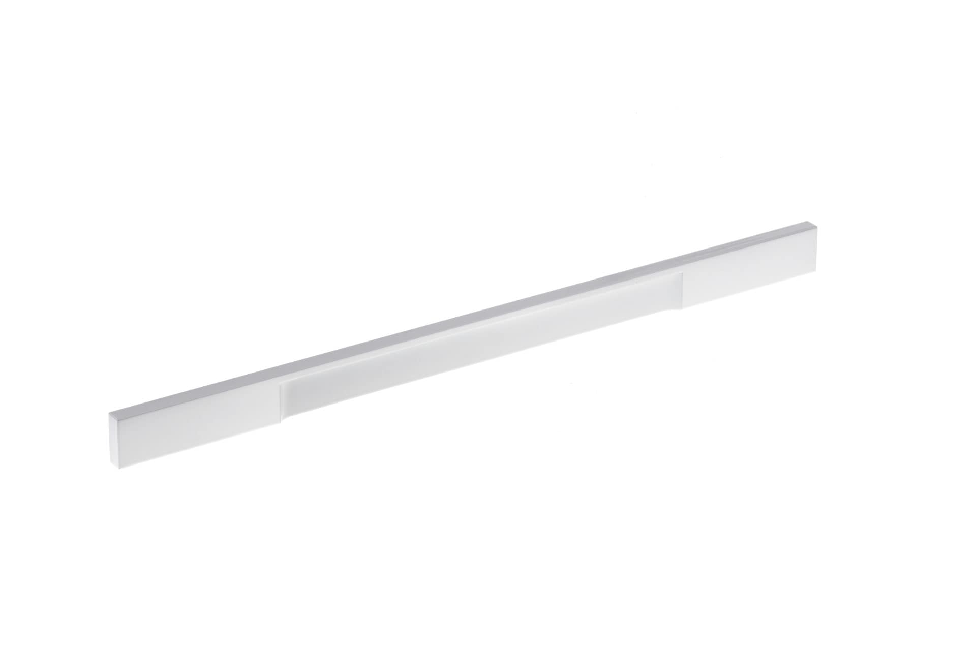 Richelieu BP1310132030 Viareggio 12-5/8-in , 320mm Center to Center White Rectangular Bar