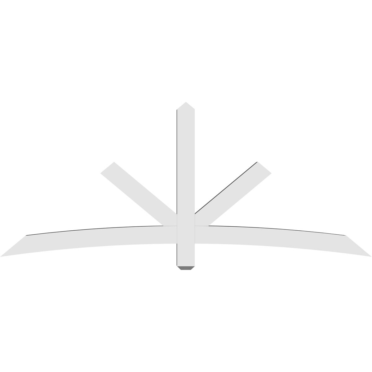 Ekena Millwork GBP084X35X0404ALB00 corbels - View #4