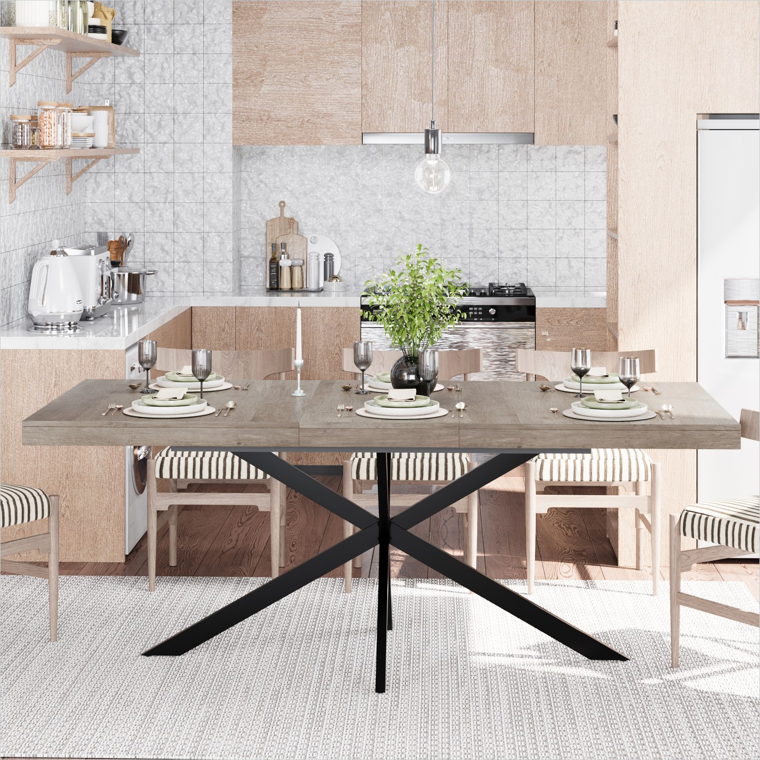 SUNCREAT NR4EBVYYNYYW Dining-Tables - View #2