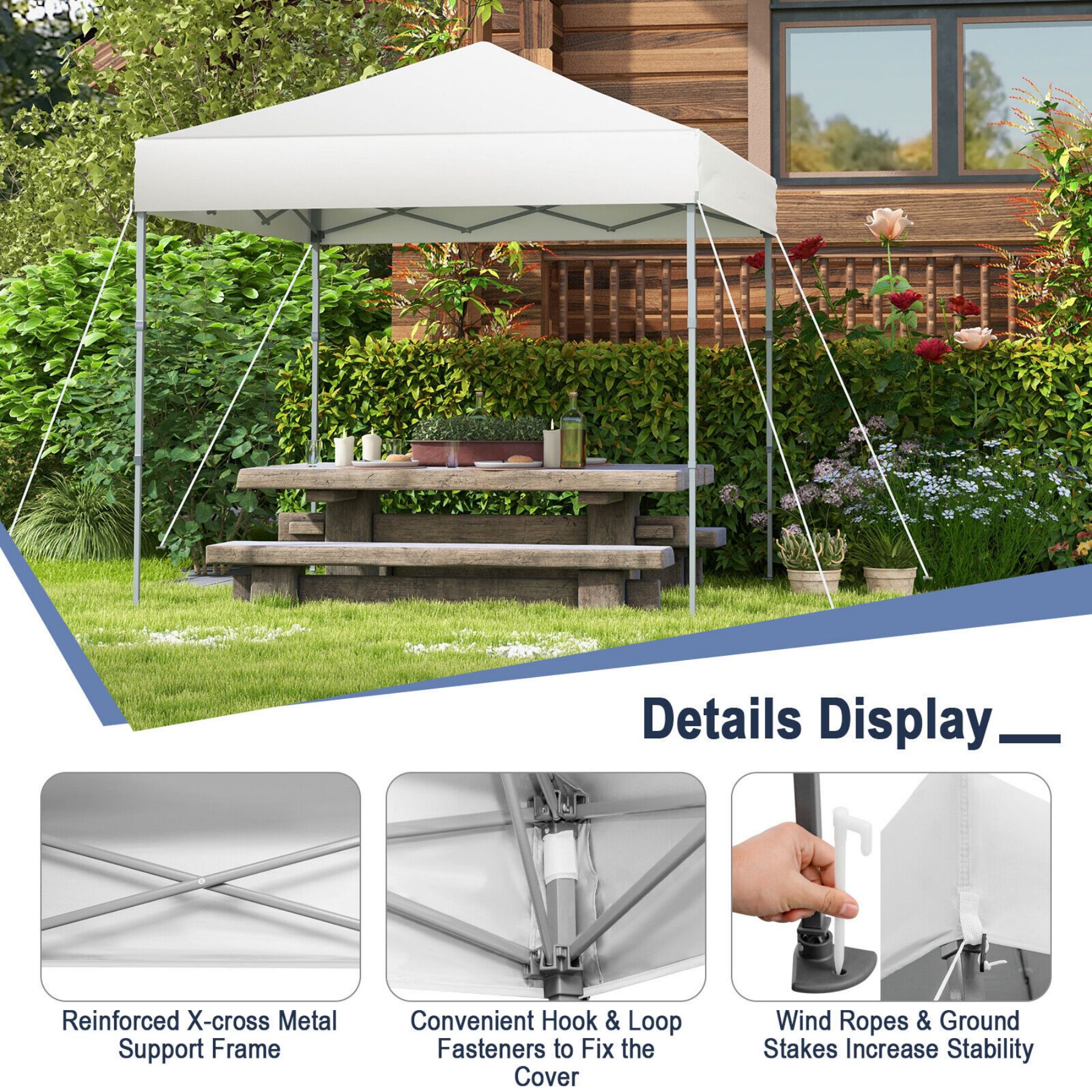 LIVIZA TDZ10849WH Canopies-Sl - View #4