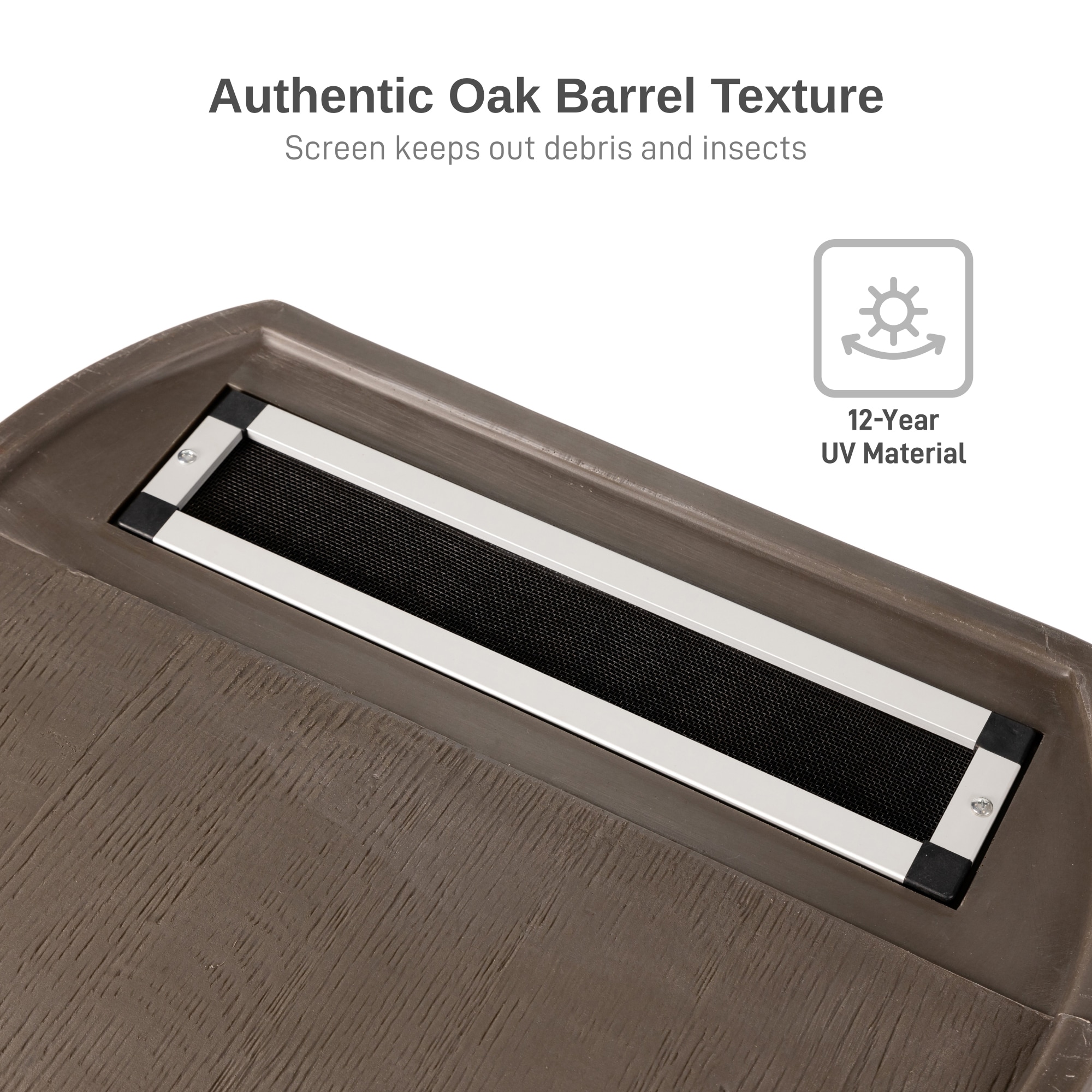 RTS Home Accents 551000100A5681 Rain-Barrels - View #2