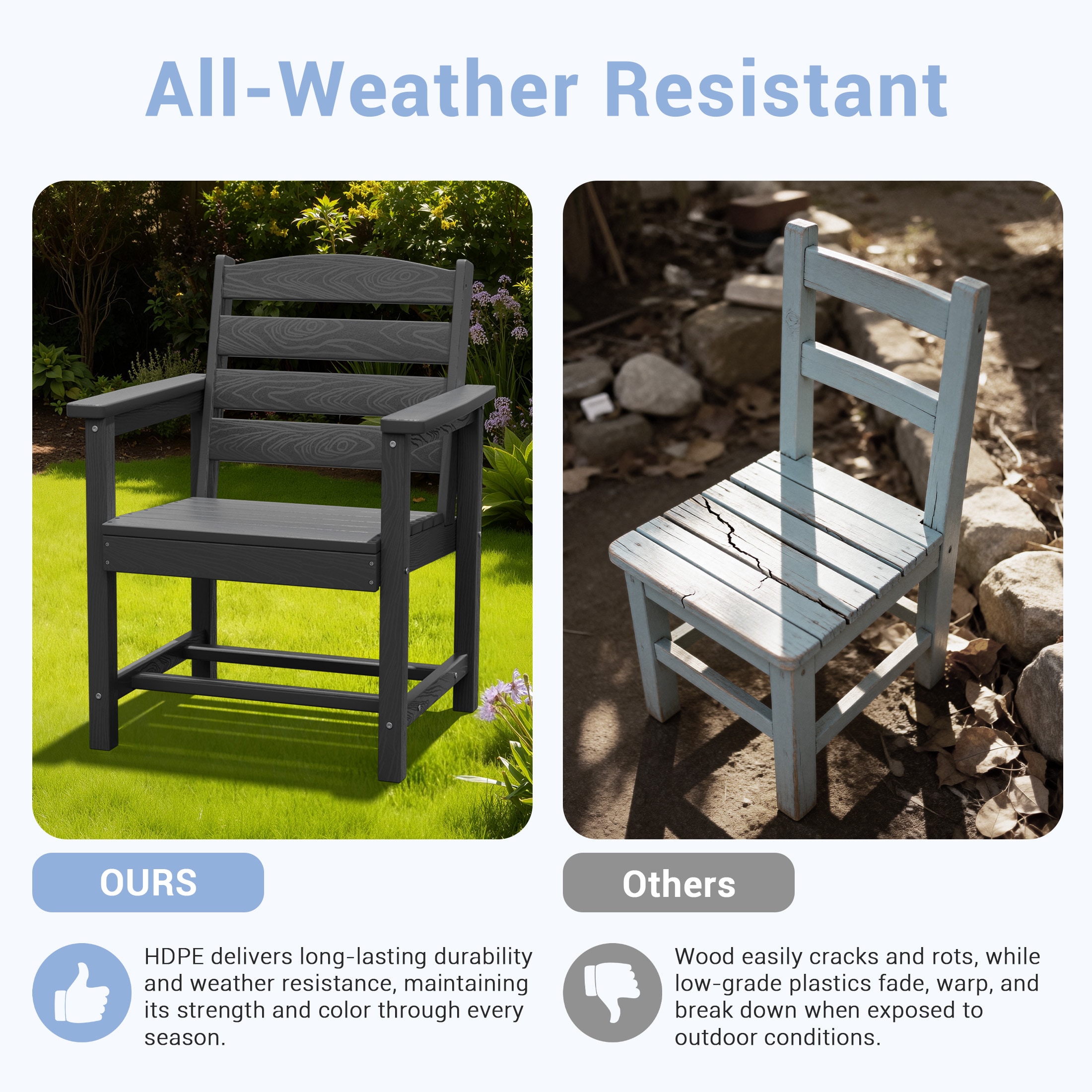 VOUA AK-2BJYCZY5-GY Patio-Dining-Sets - View #6