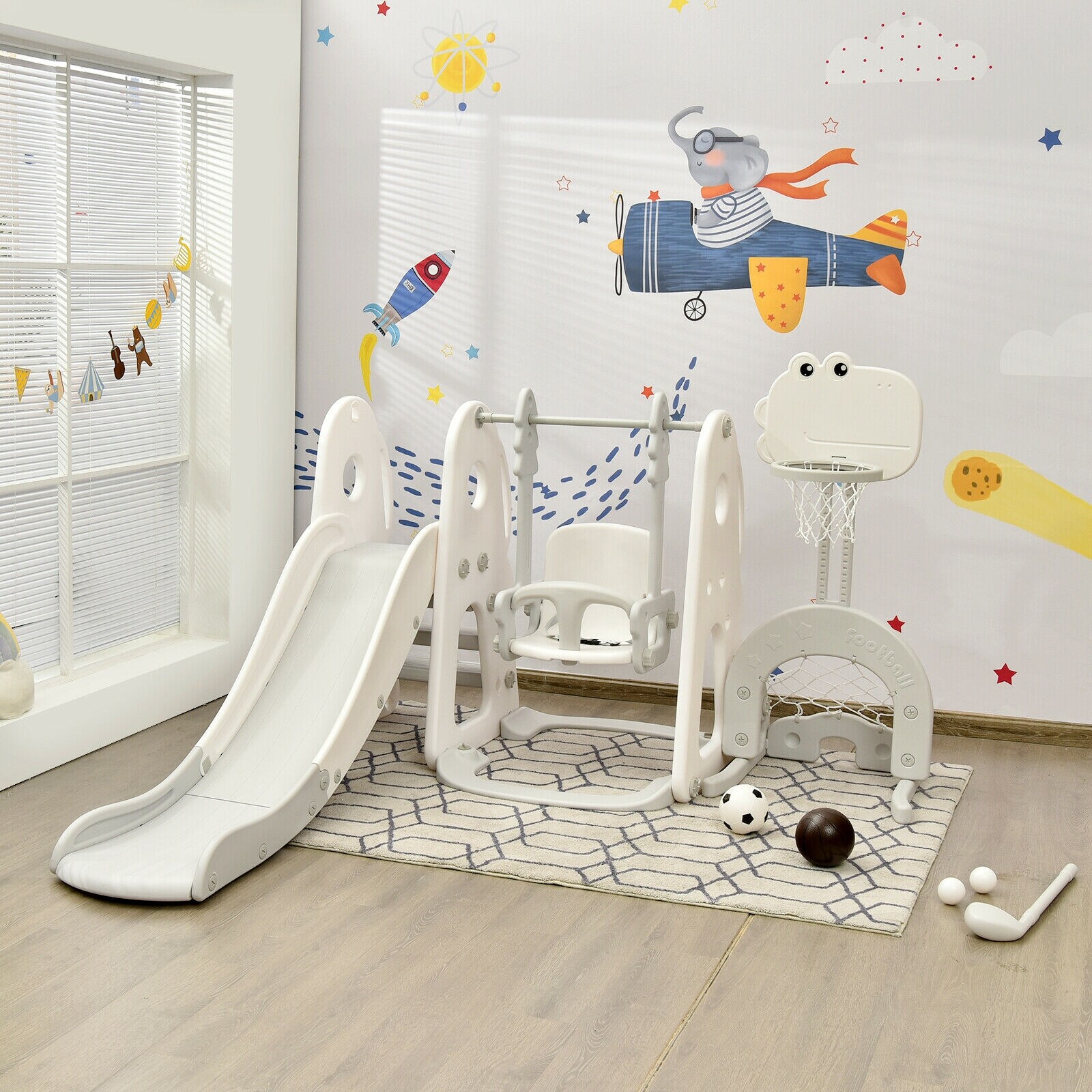 Slickblue D-CO-HW539723YT Commercial-Playsets - View #3