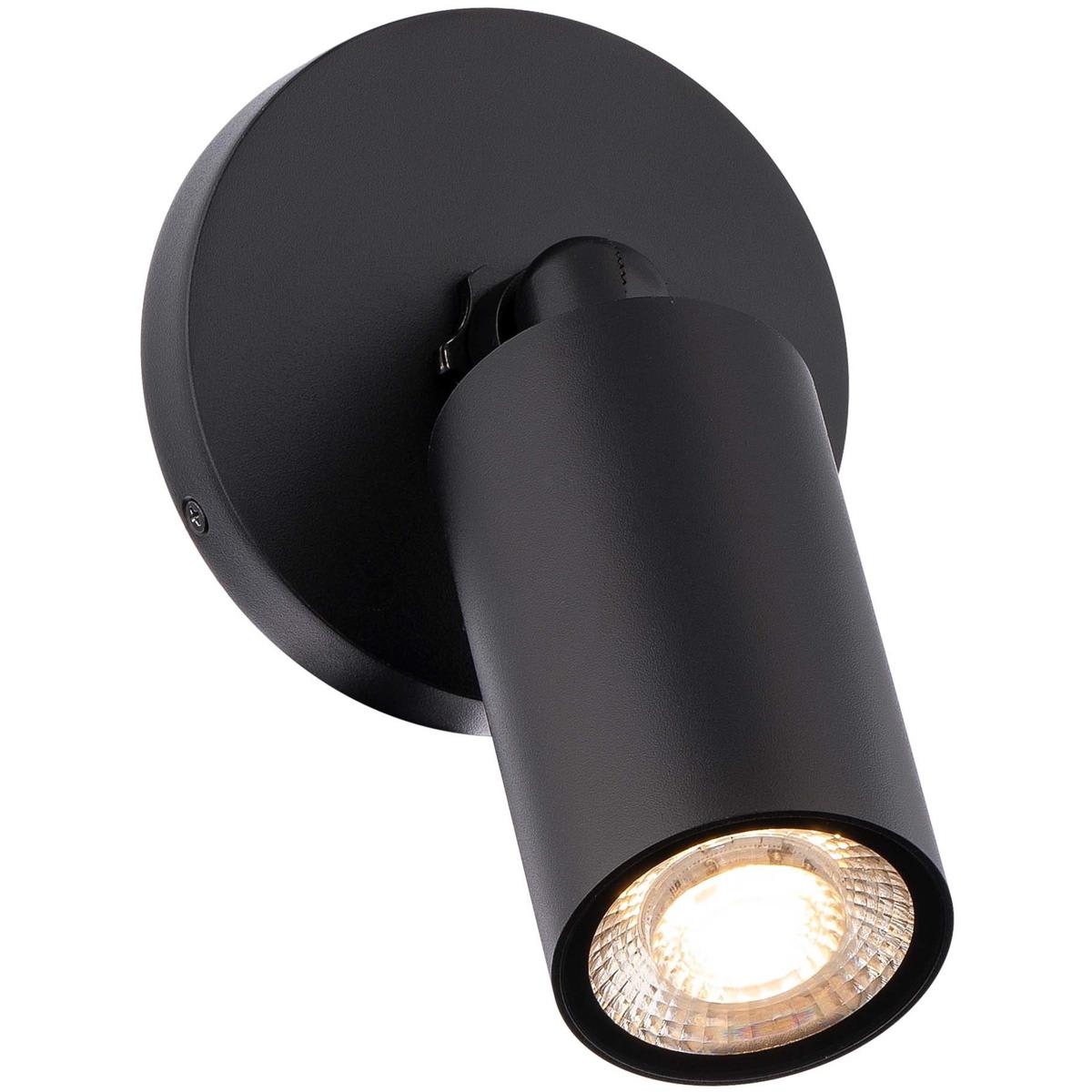 WAC Lighting -  WS-W230301-30-BK Cylinder LED 506 inch Black Outdoor Wall Lighting WAC Limited