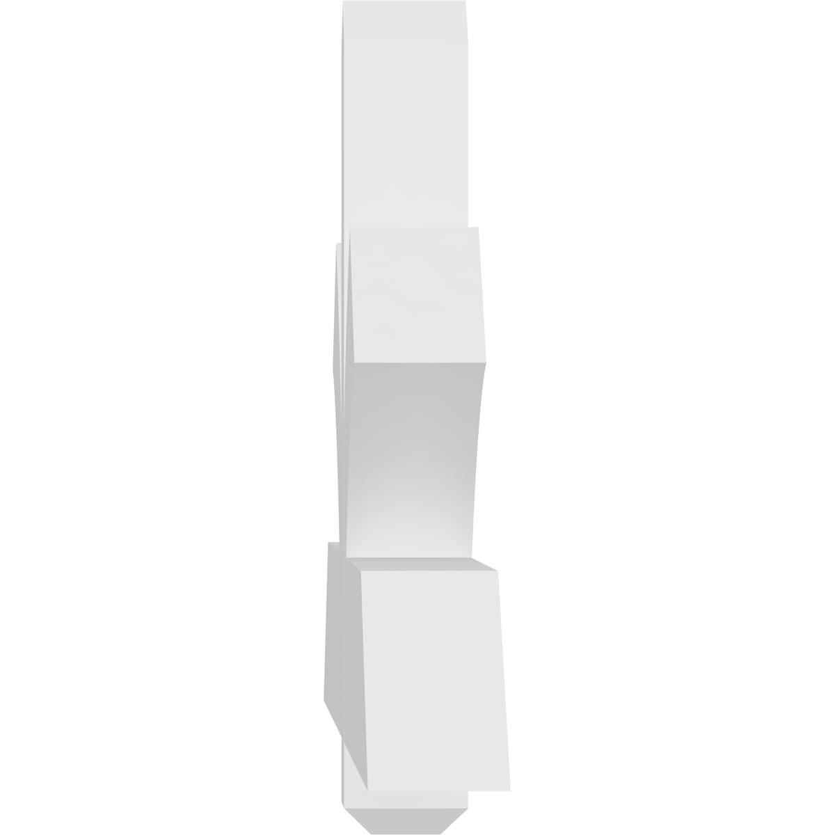 Ekena Millwork GBP096X24X0406RED00 Exterior-Brackets-Braces - View #3