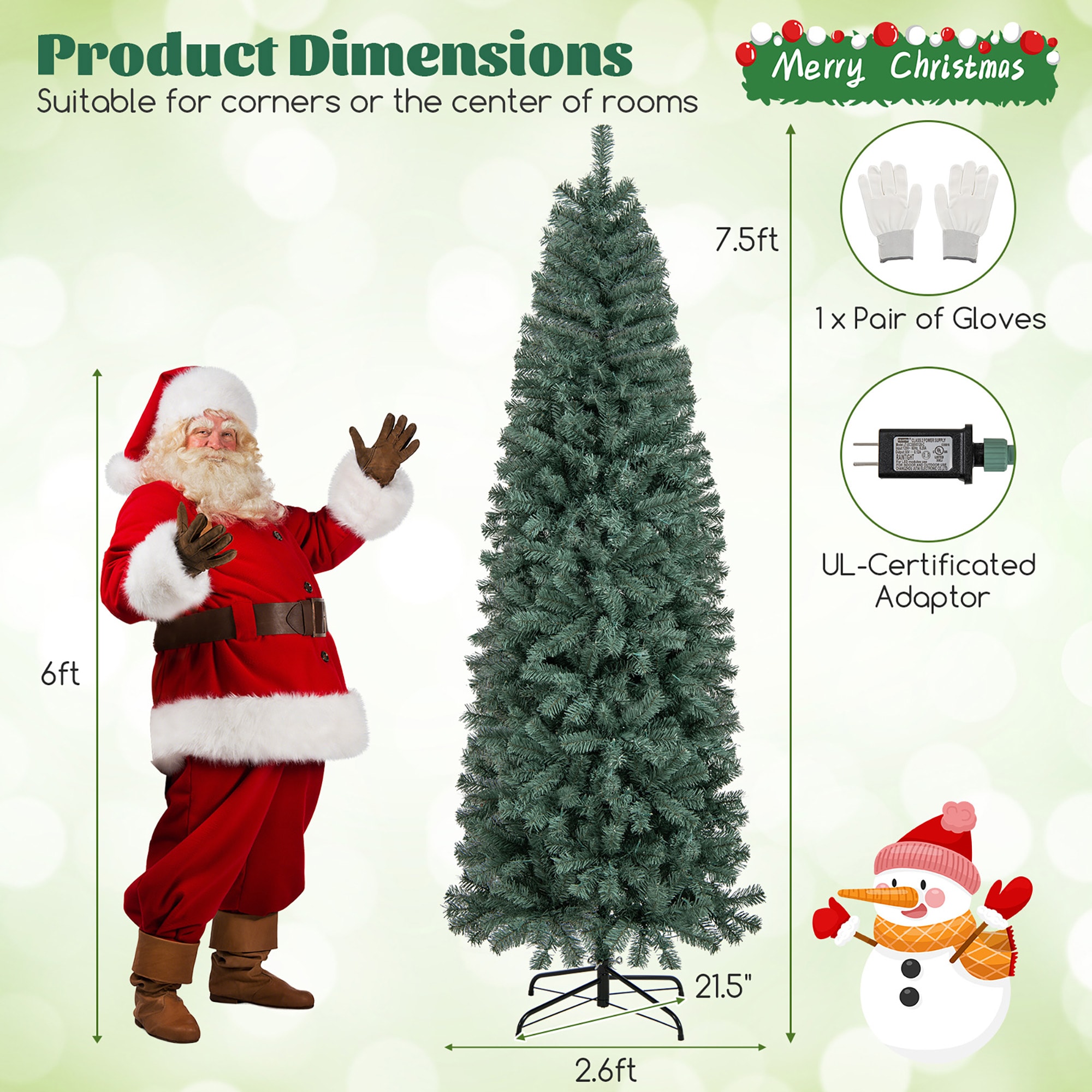 Forclover HYFW-TR814 Artificial-Christmas-Trees - View #9