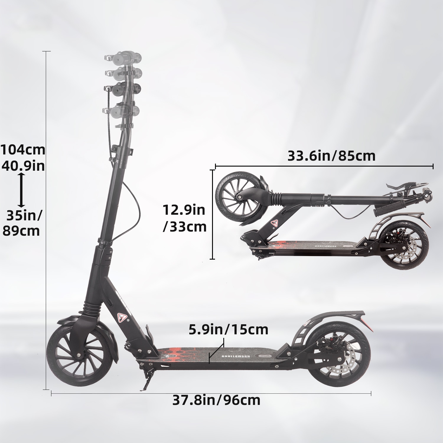 Runesay HBSCT04-02 scooters - View #2