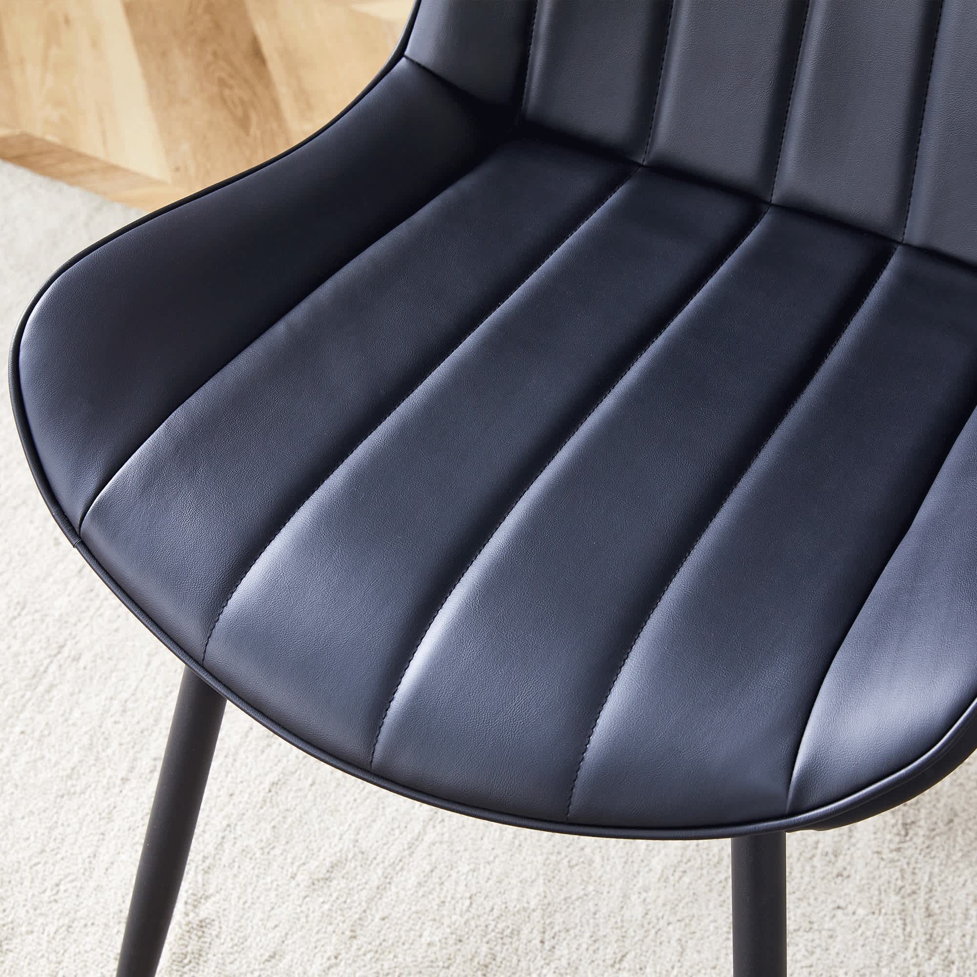 Vynxaria LEXY0053-DJCY-4GRY Dining-Chairs - View #9