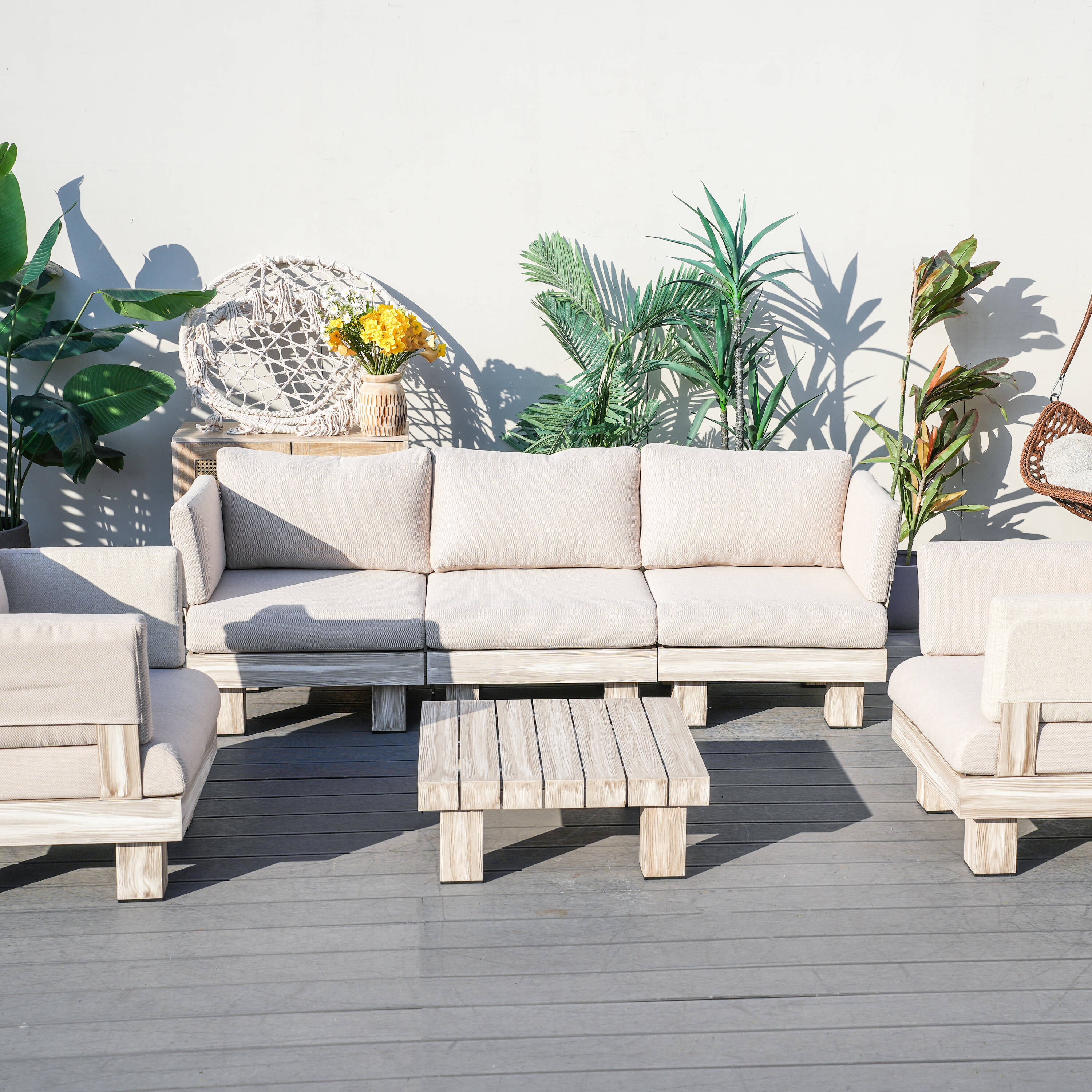 Direct Wicker DWS-52510ARM&T Patio-Conversation-Sets - View #4