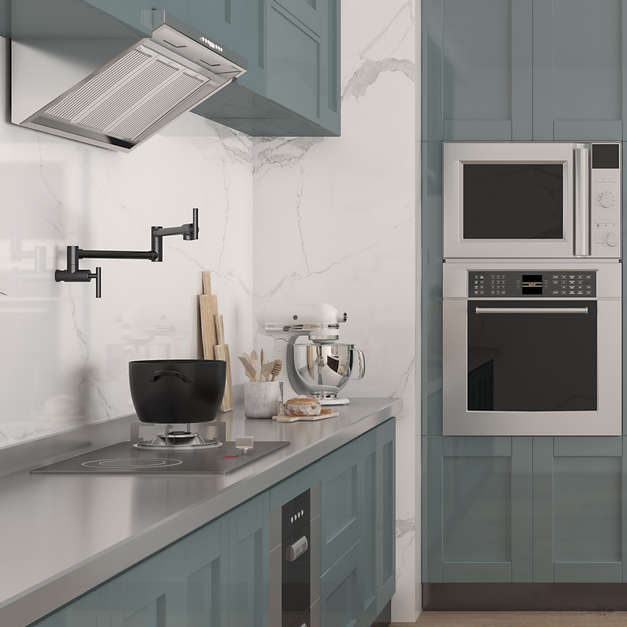 FORIOUS LL01003B Kitchen-Faucets - View #3