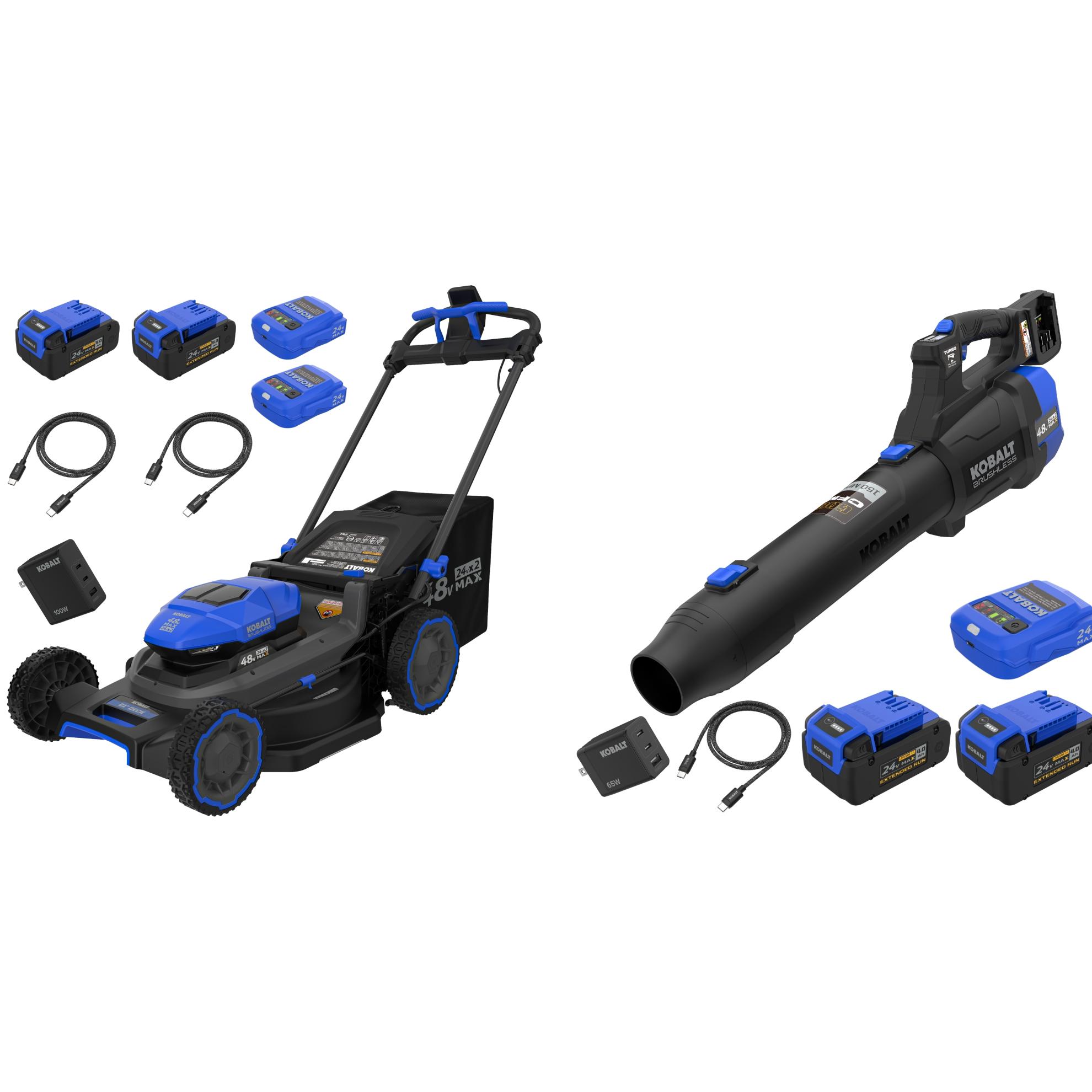 Kobalt 48V 21-in Mower & Blower Kit